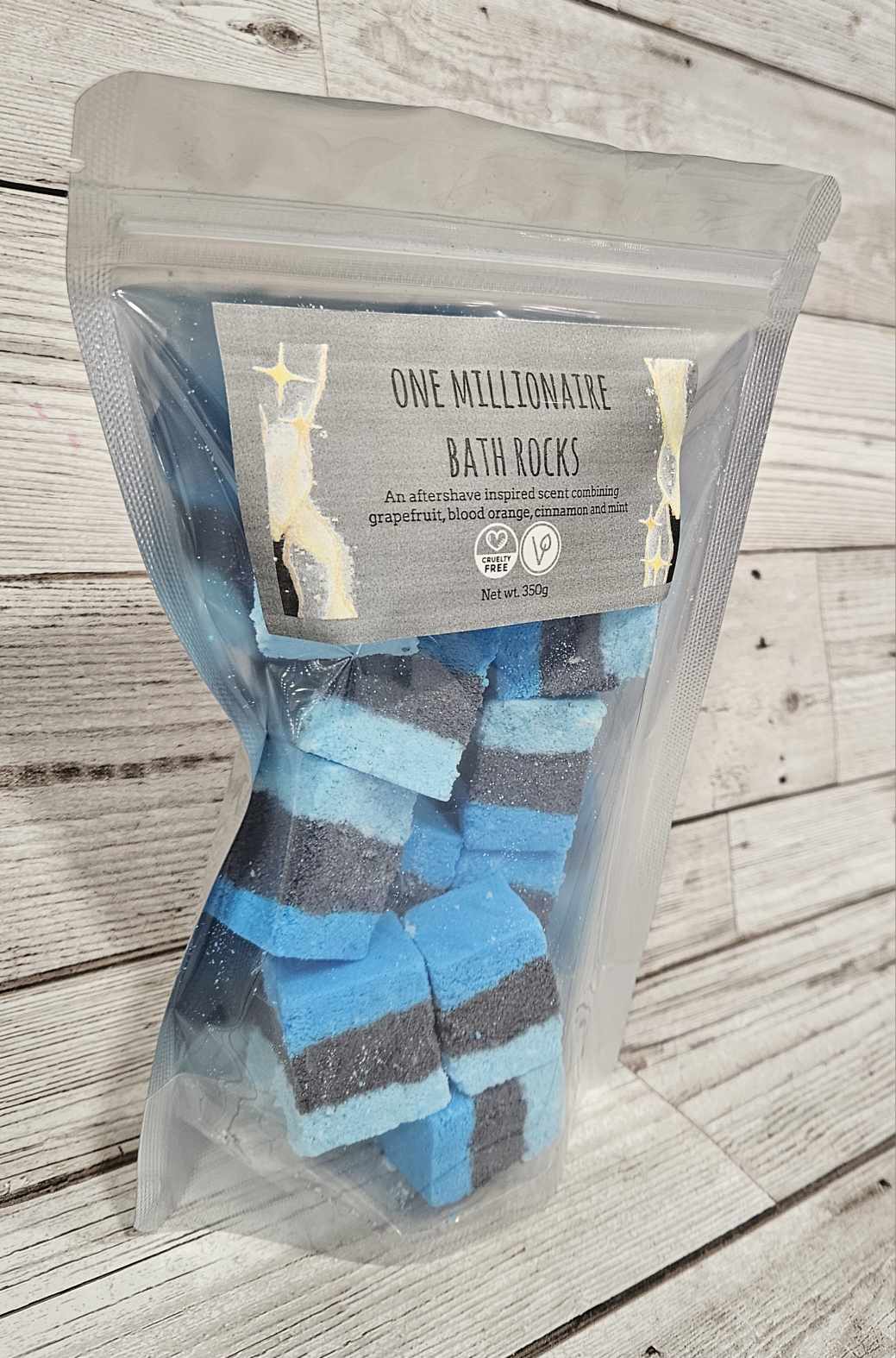 One Millionaire Bath Bomb Rocks