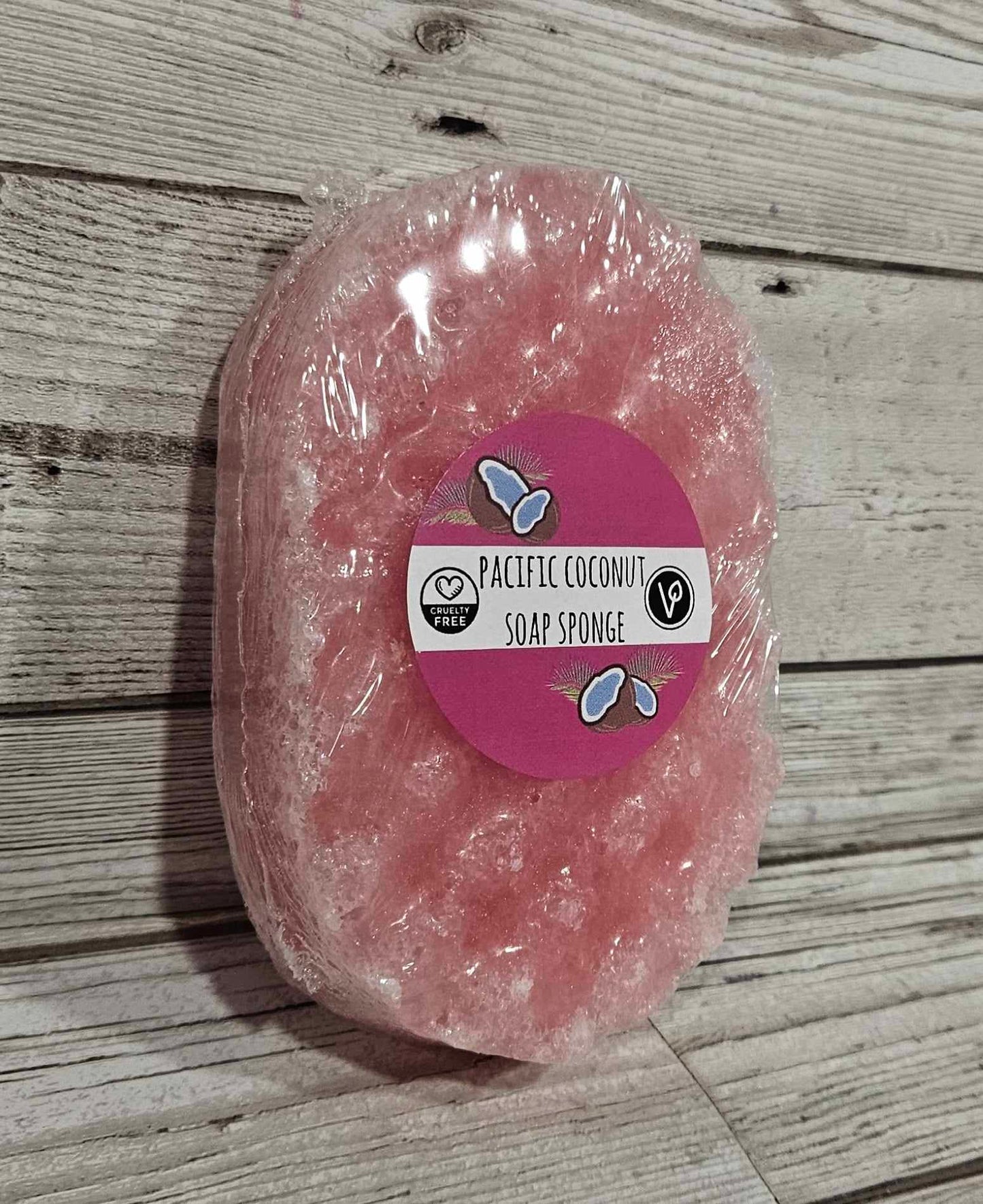 Pacific Coconut Exfoliating Soap Sponge