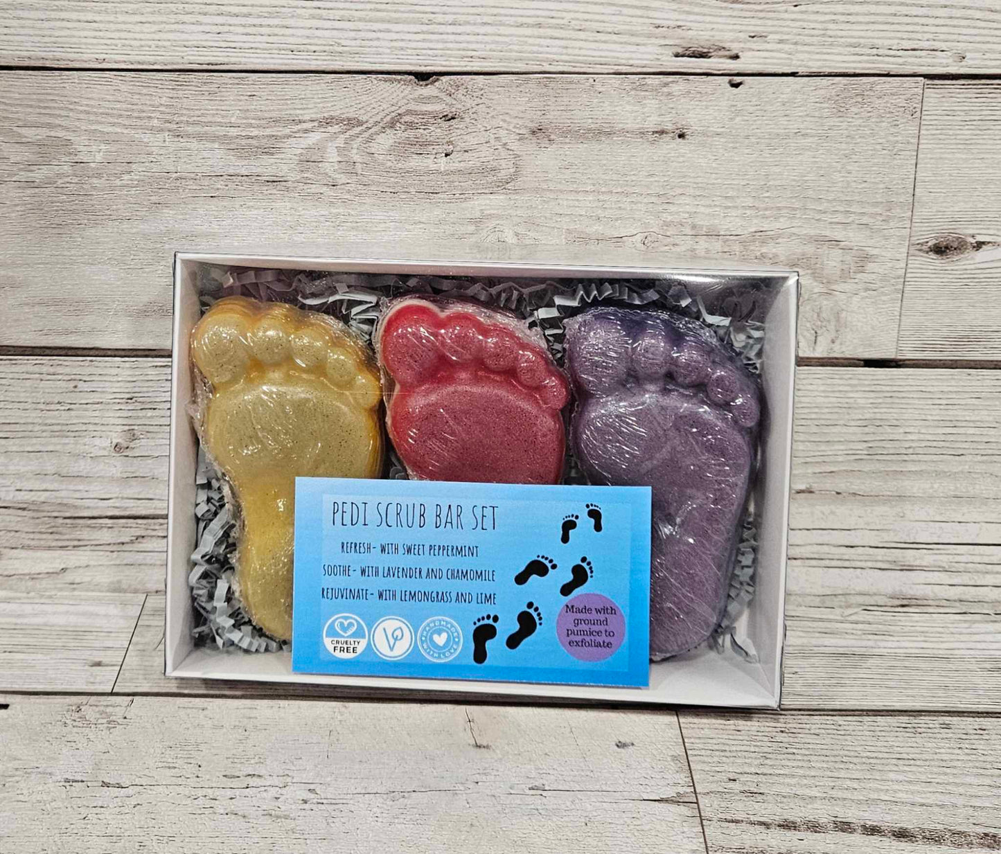 'Pedi Scrub Bar' Gift Set