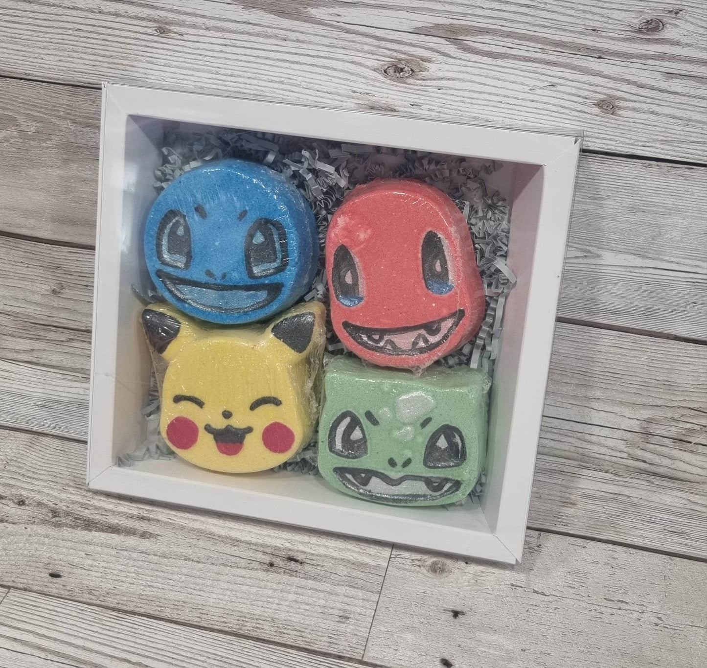 Poke Set of 4 Bath Bomb Gift Set
