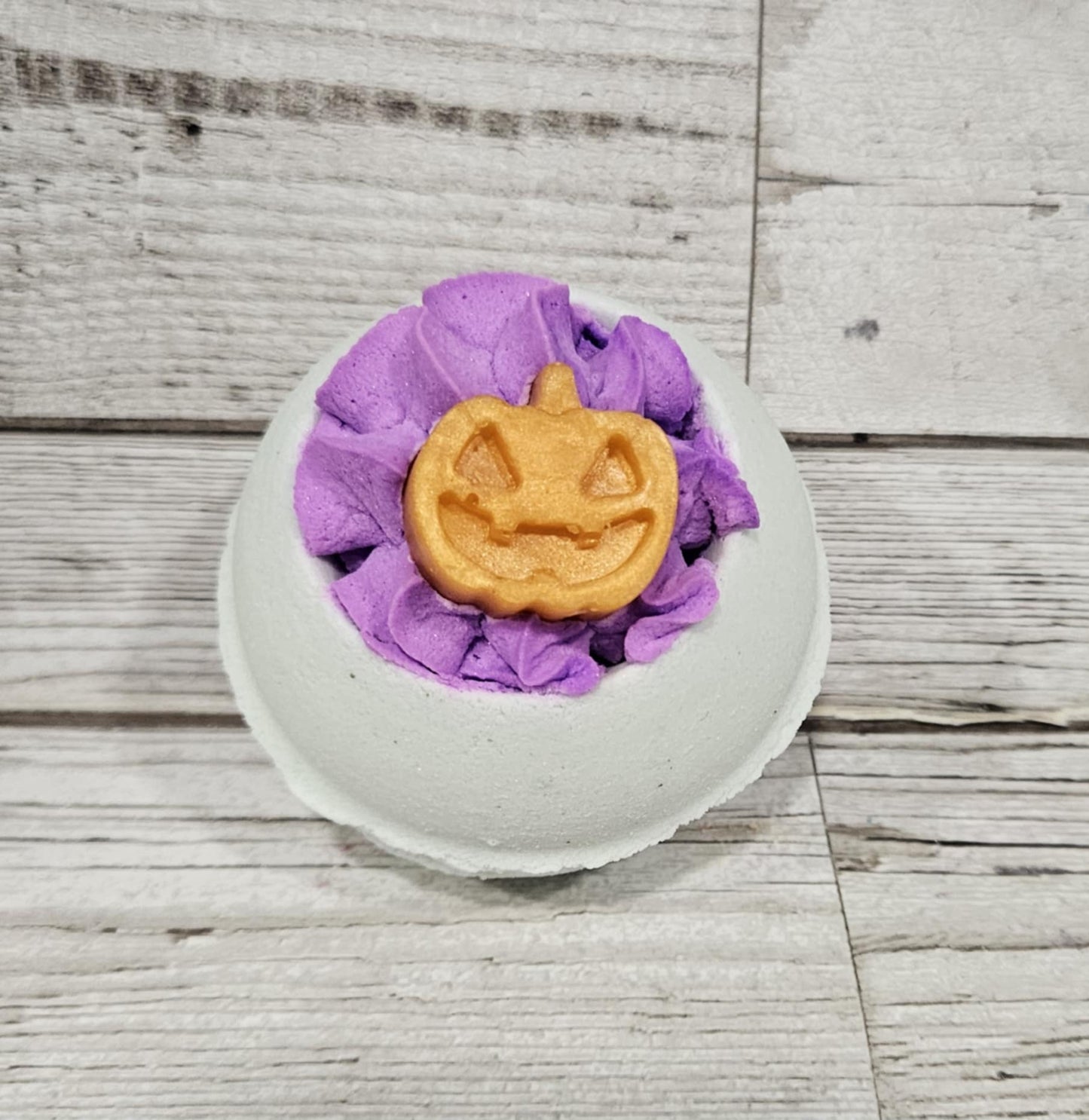 Pumpkin Whipped Top Bath Bomb