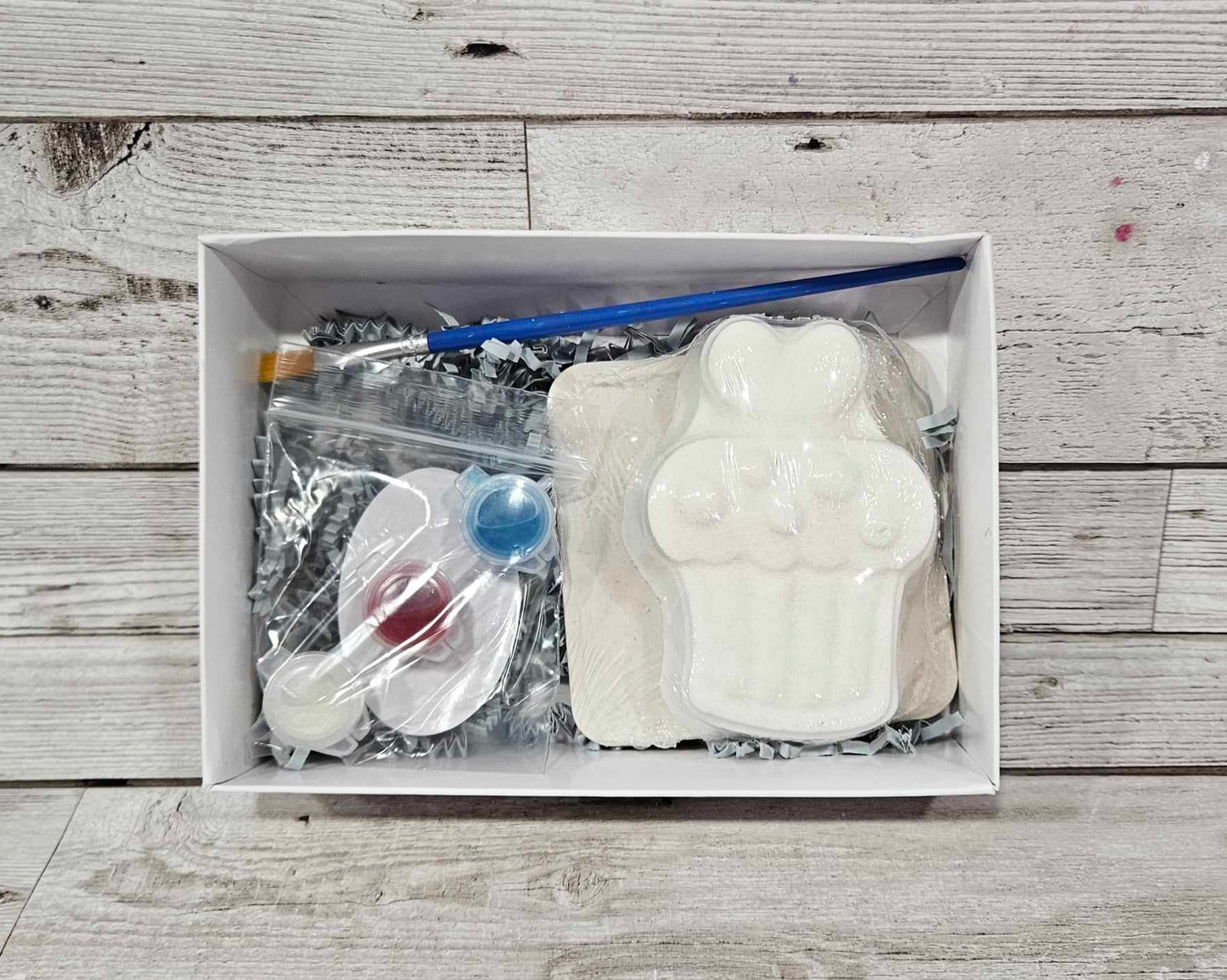 Cute as a Cupcake Paint your own Bath Bomb Kit