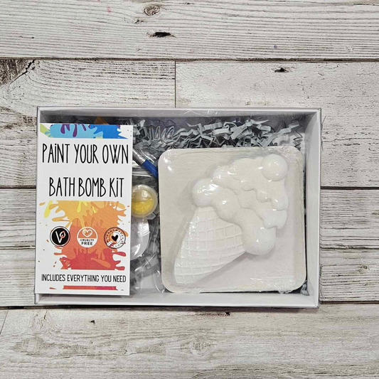 'Ice Cream Parlour' Paint your own Bath Bomb Kit