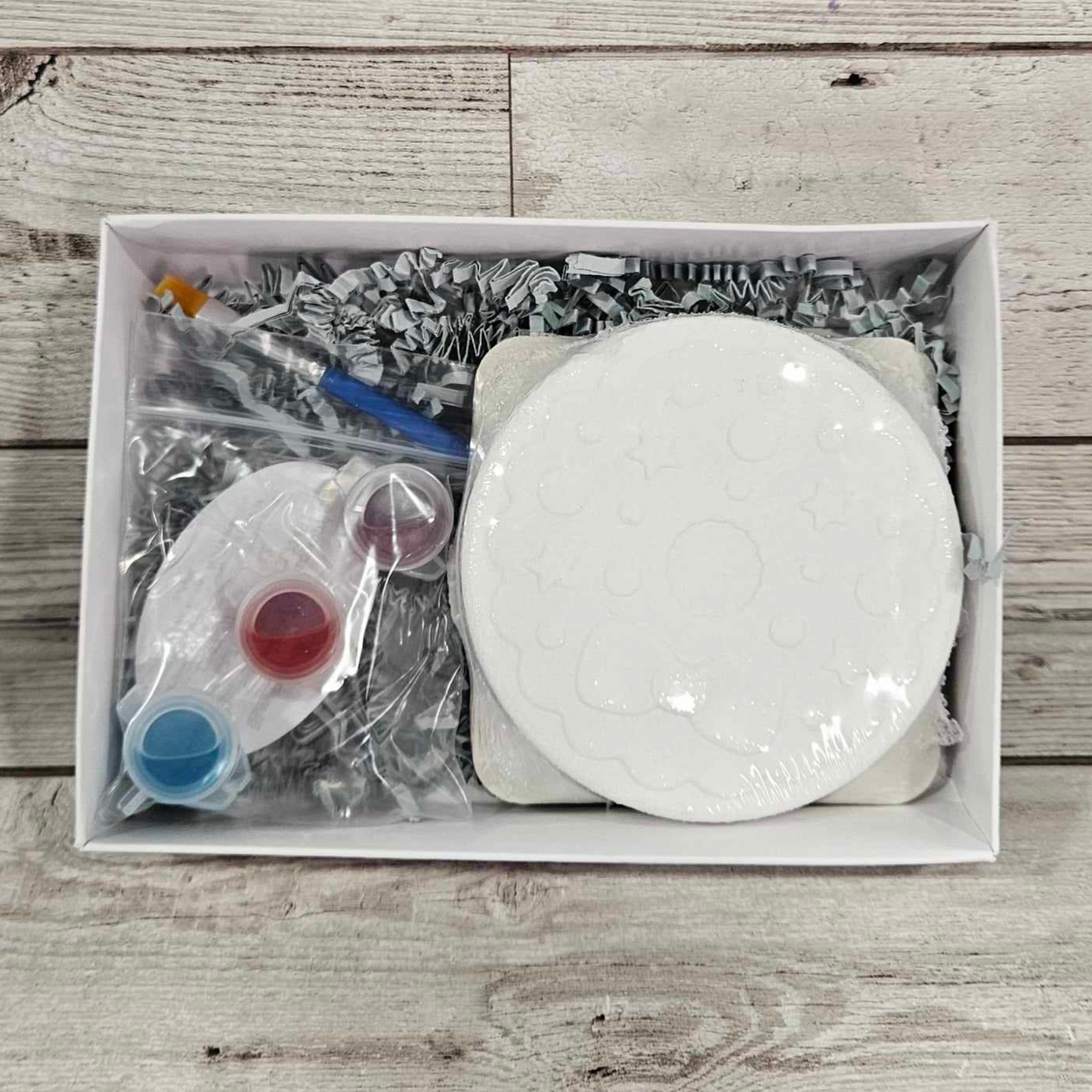 'Christmas Wreath' Paint your own Bath Bomb kit