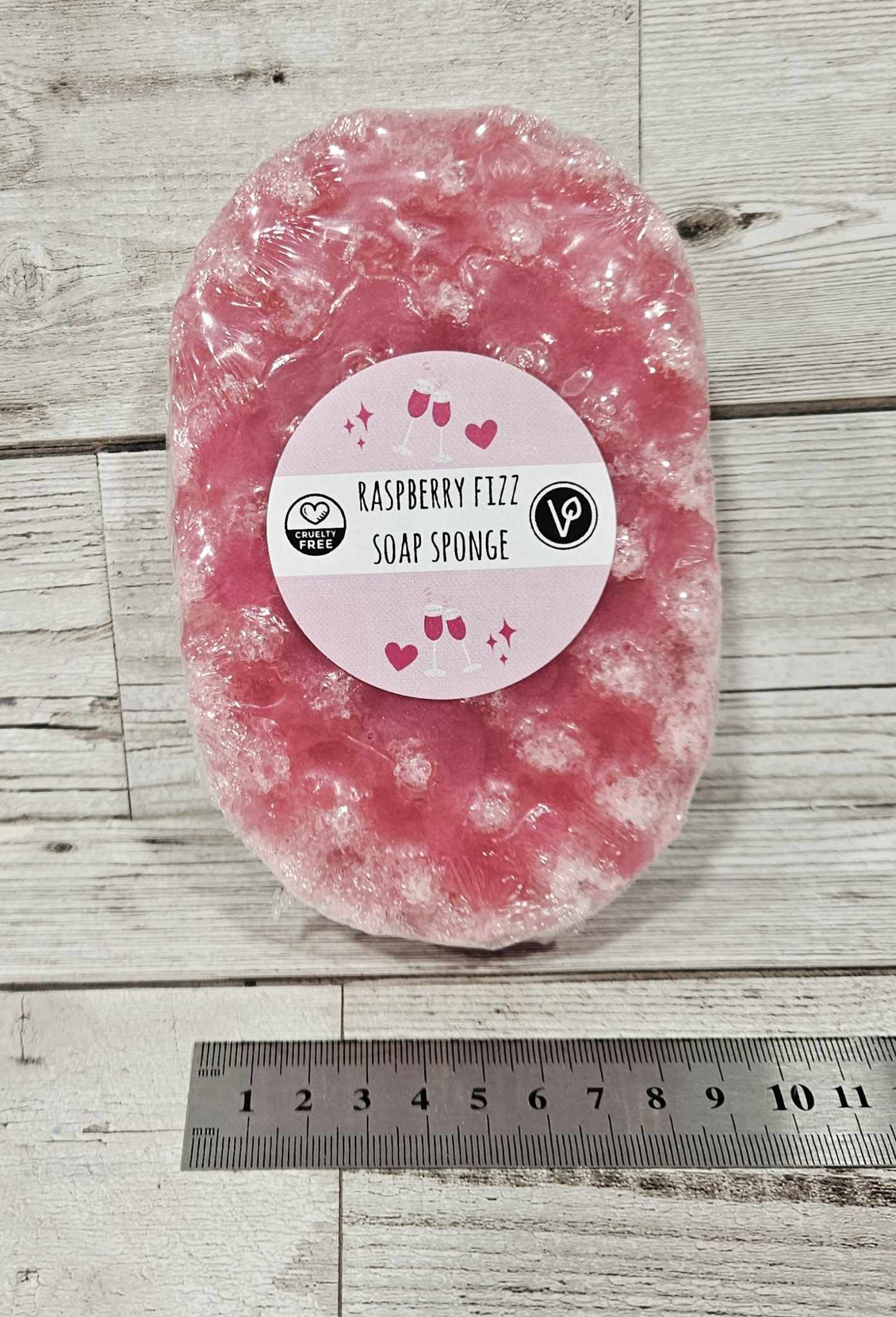 Raspberry Fizz Exfoliating Soap Sponge