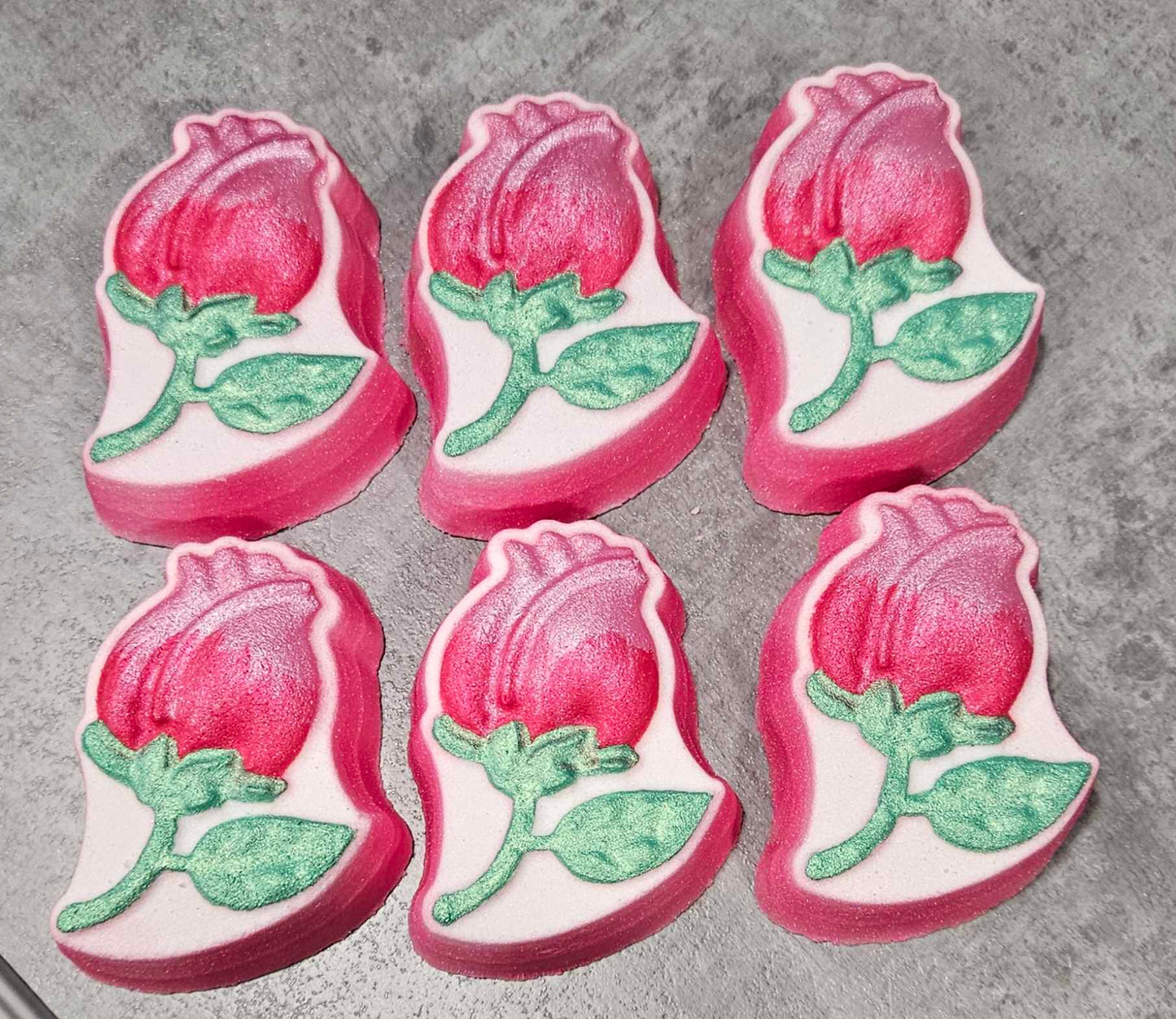 Red Rose'Bath Bomb