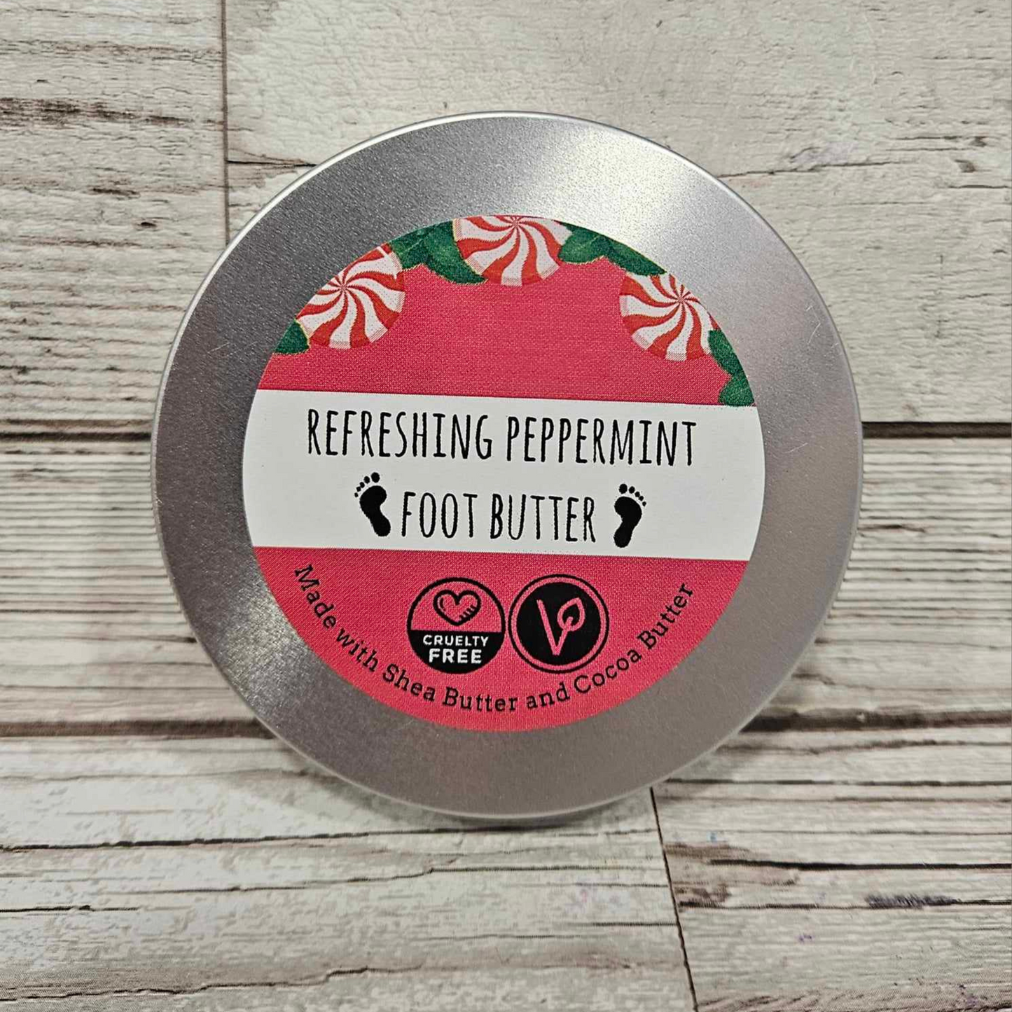 Refreshing Peppermint Foot Butter
