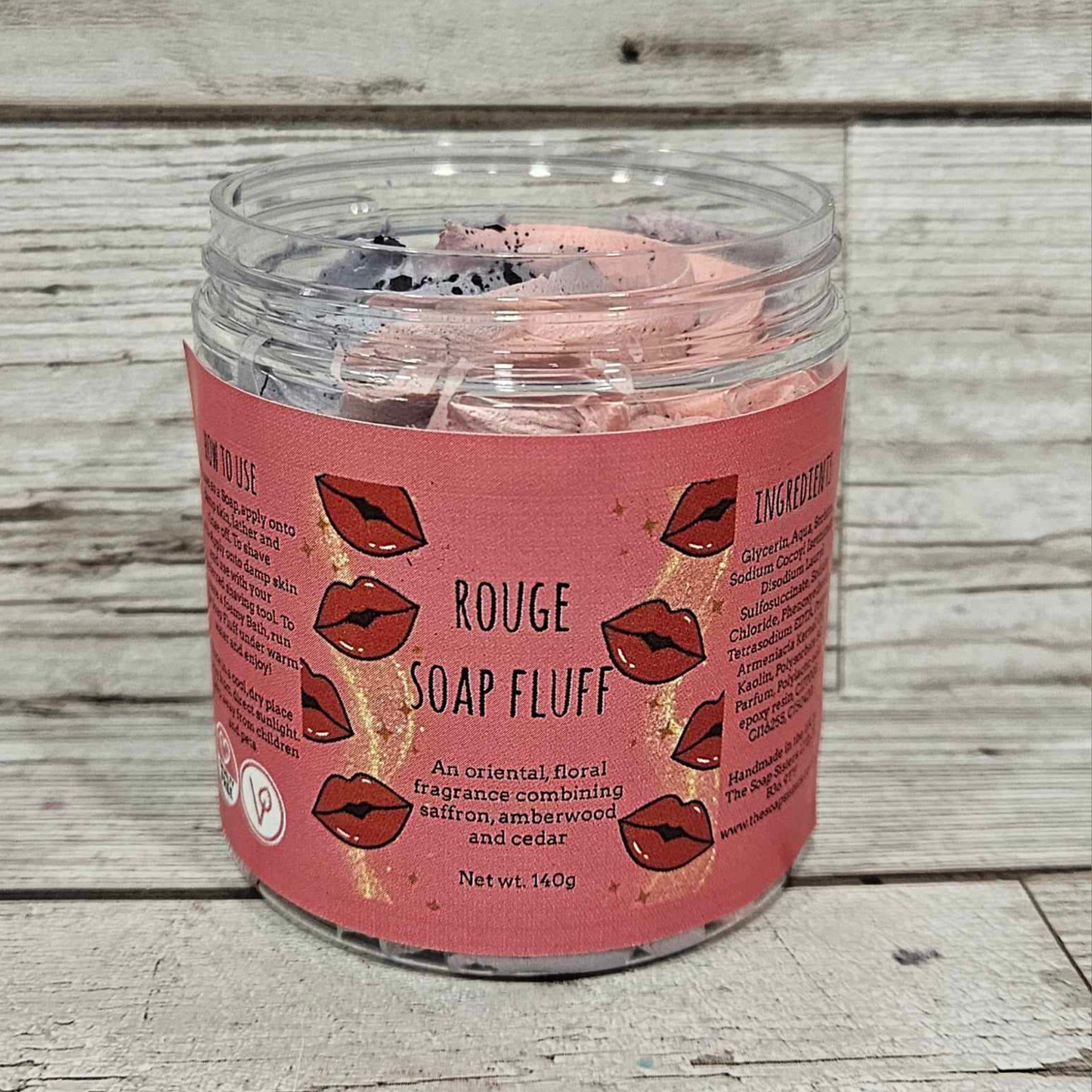 Rouge Whipped Soap Fluff