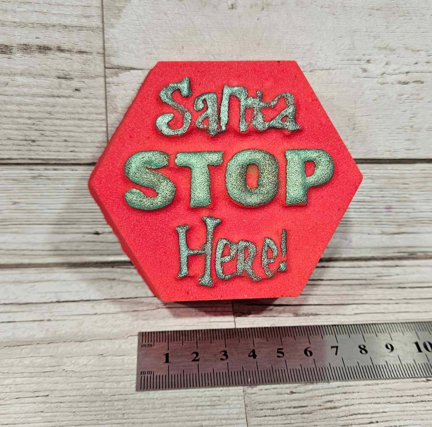 Santa Stop Here Bath Bomb
