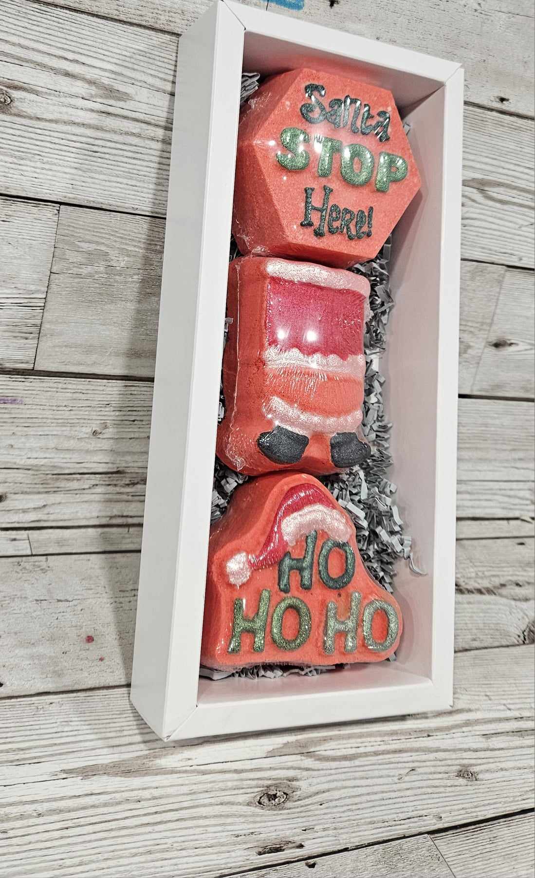 Santa Bath Bomb Gift Set