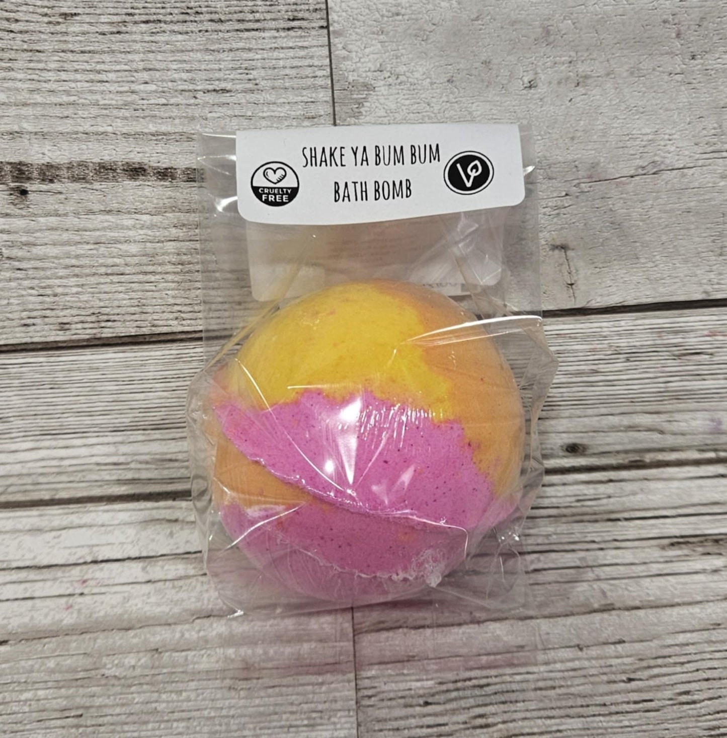 Shake ya Bum Bum Jumbo Round Bath Bomb-260g