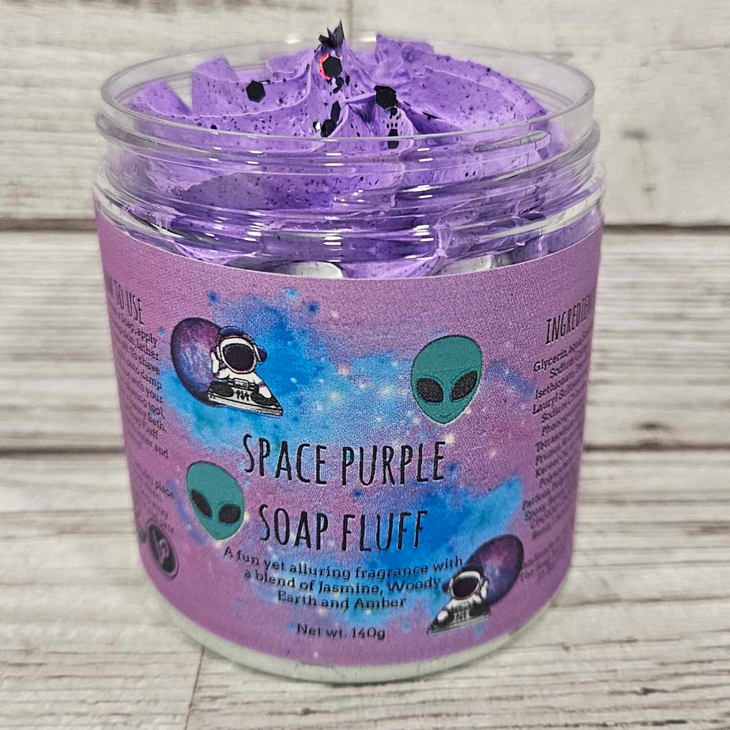 Space Purple Whipped Soap Fluff