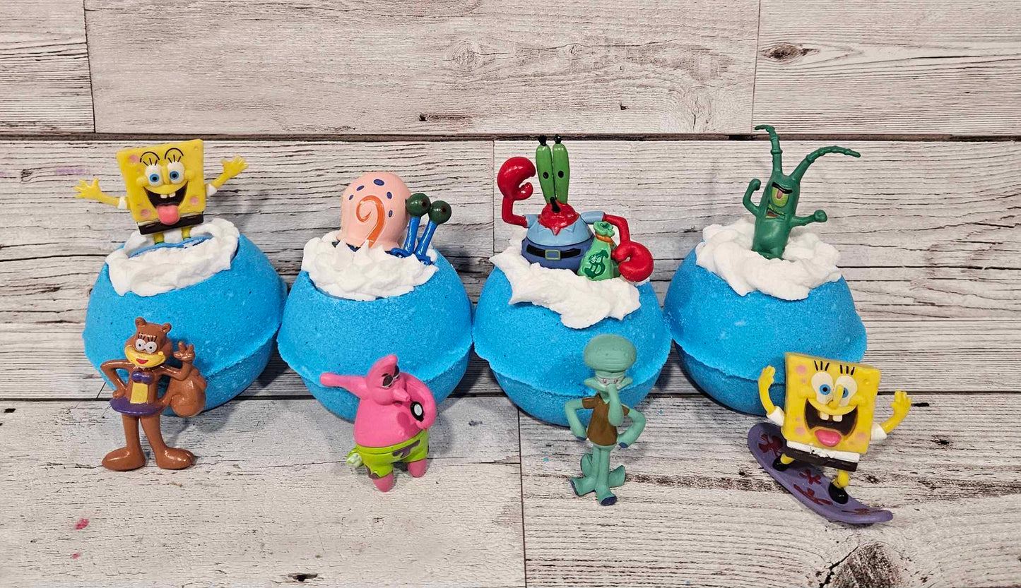 Spongy Toy Bath Bomb