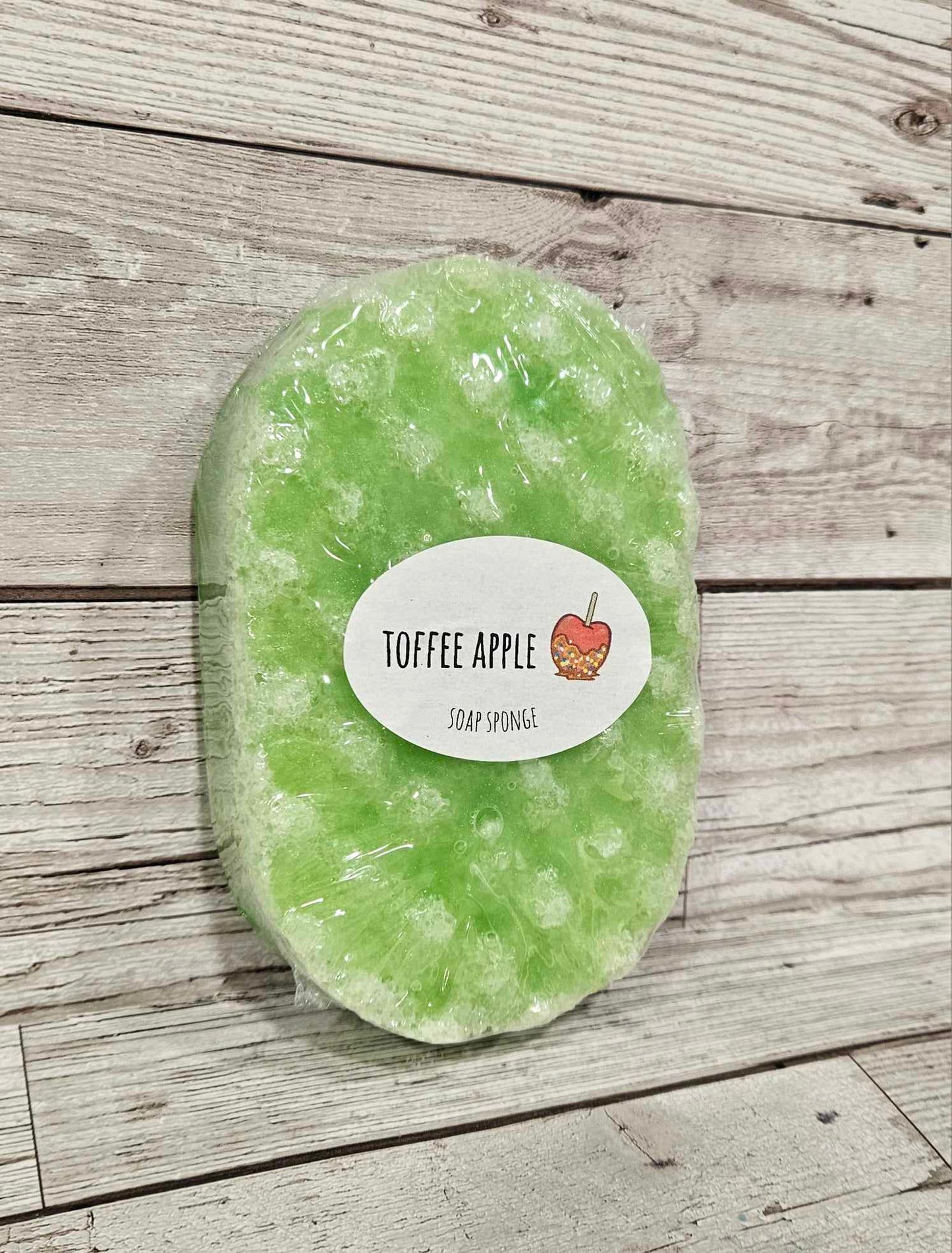 'Toffee Apple' Soap Sponge