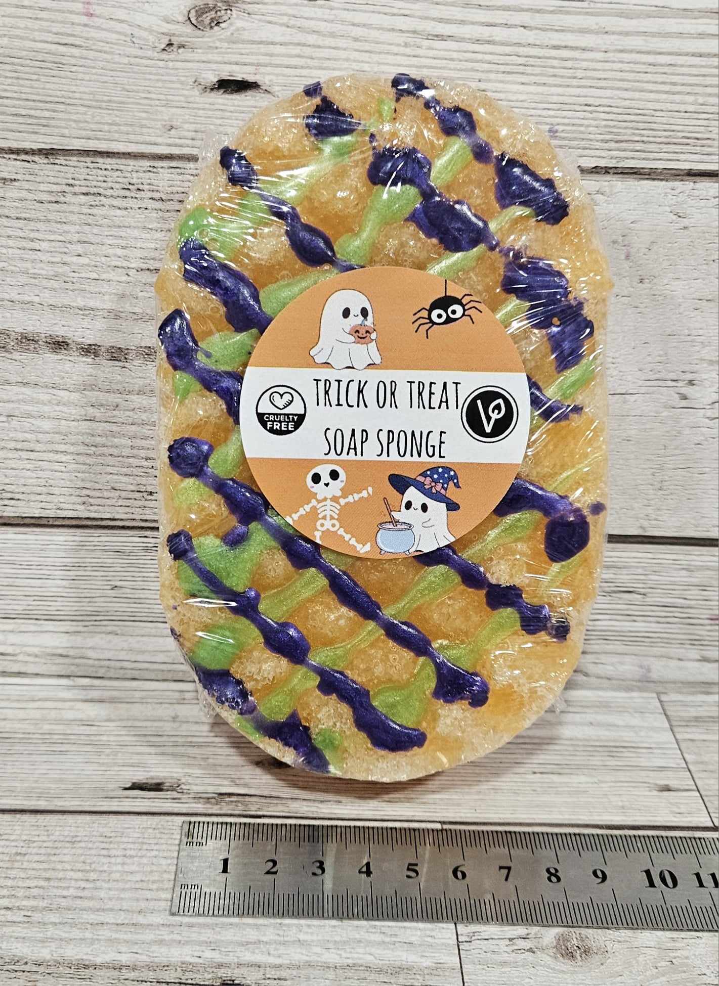 Trick or Treat Halloween Soap Sponge