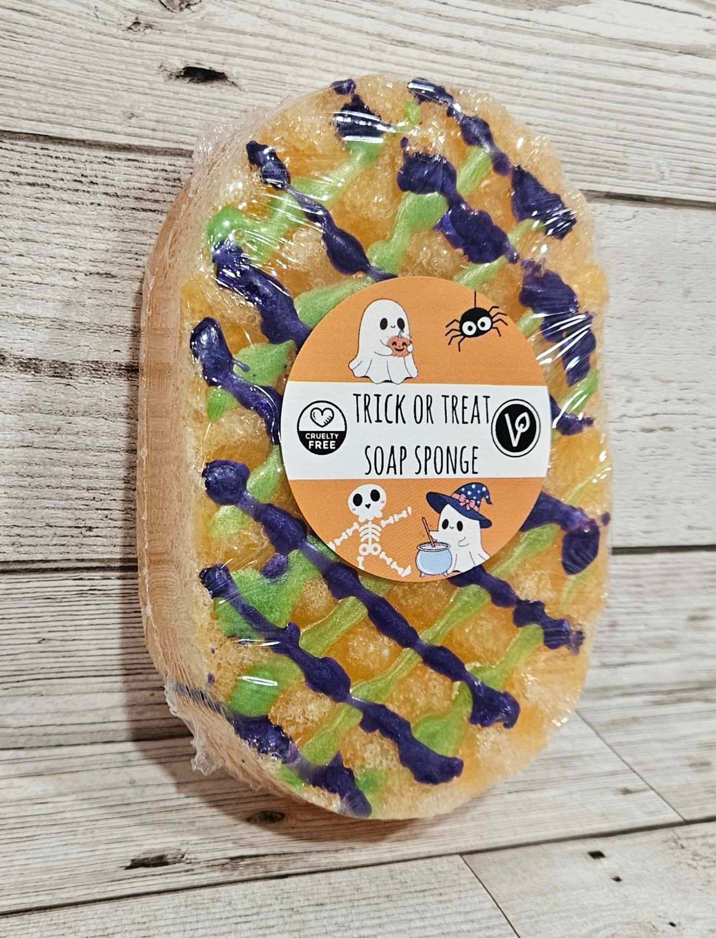 Trick or Treat Halloween Soap Sponge