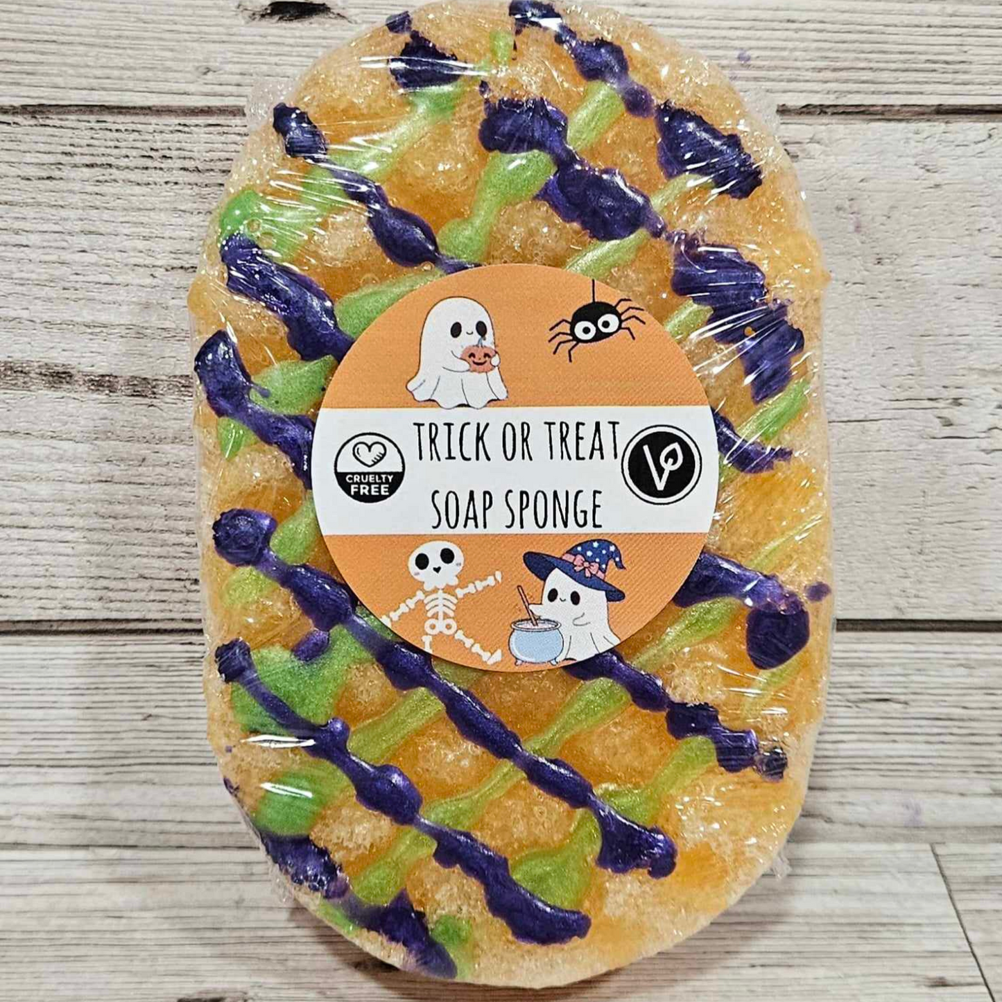 Trick or Treat Halloween Soap Sponge