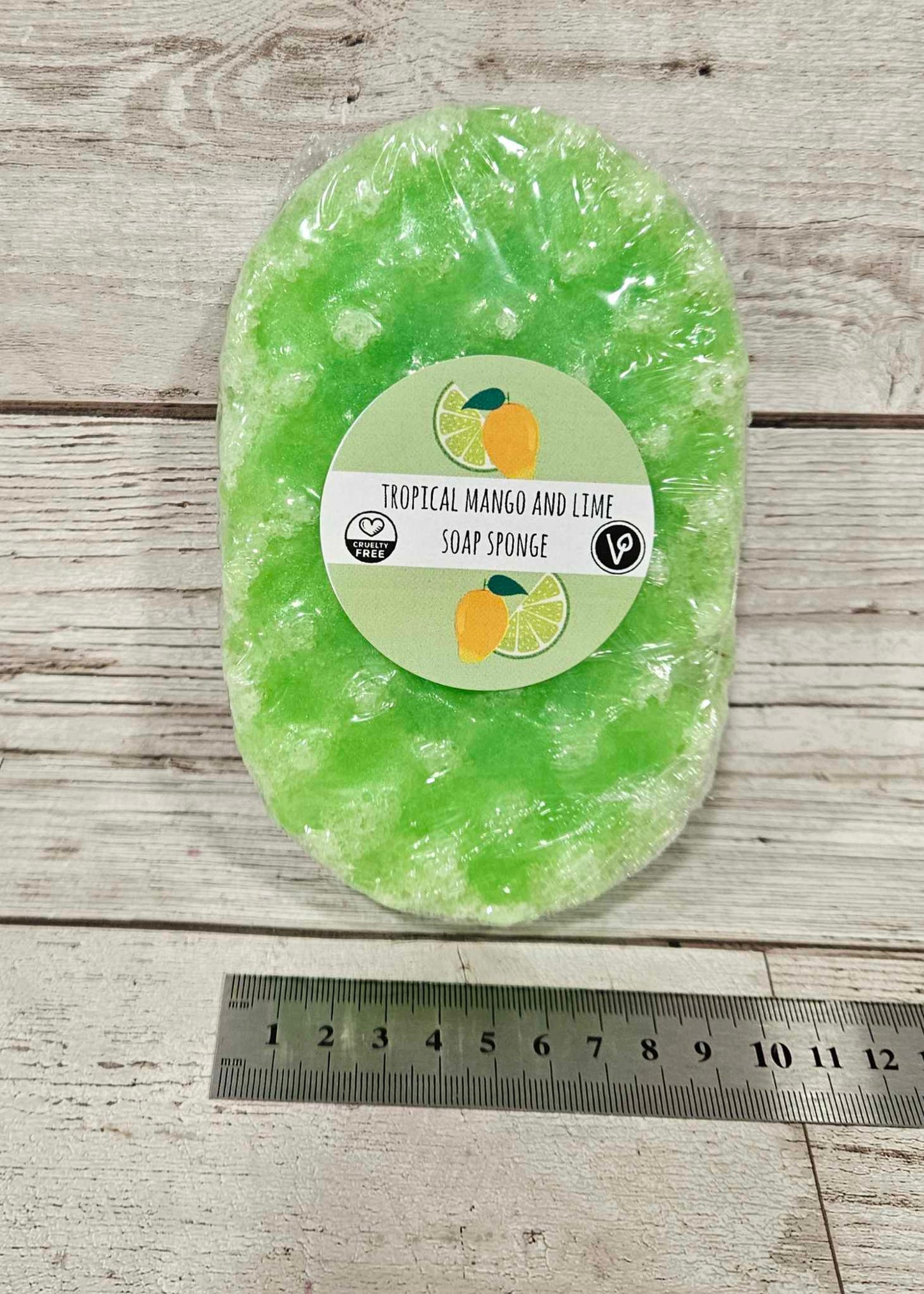 'Tropical Mango and Lime' Exfoliating Soap Sponge
