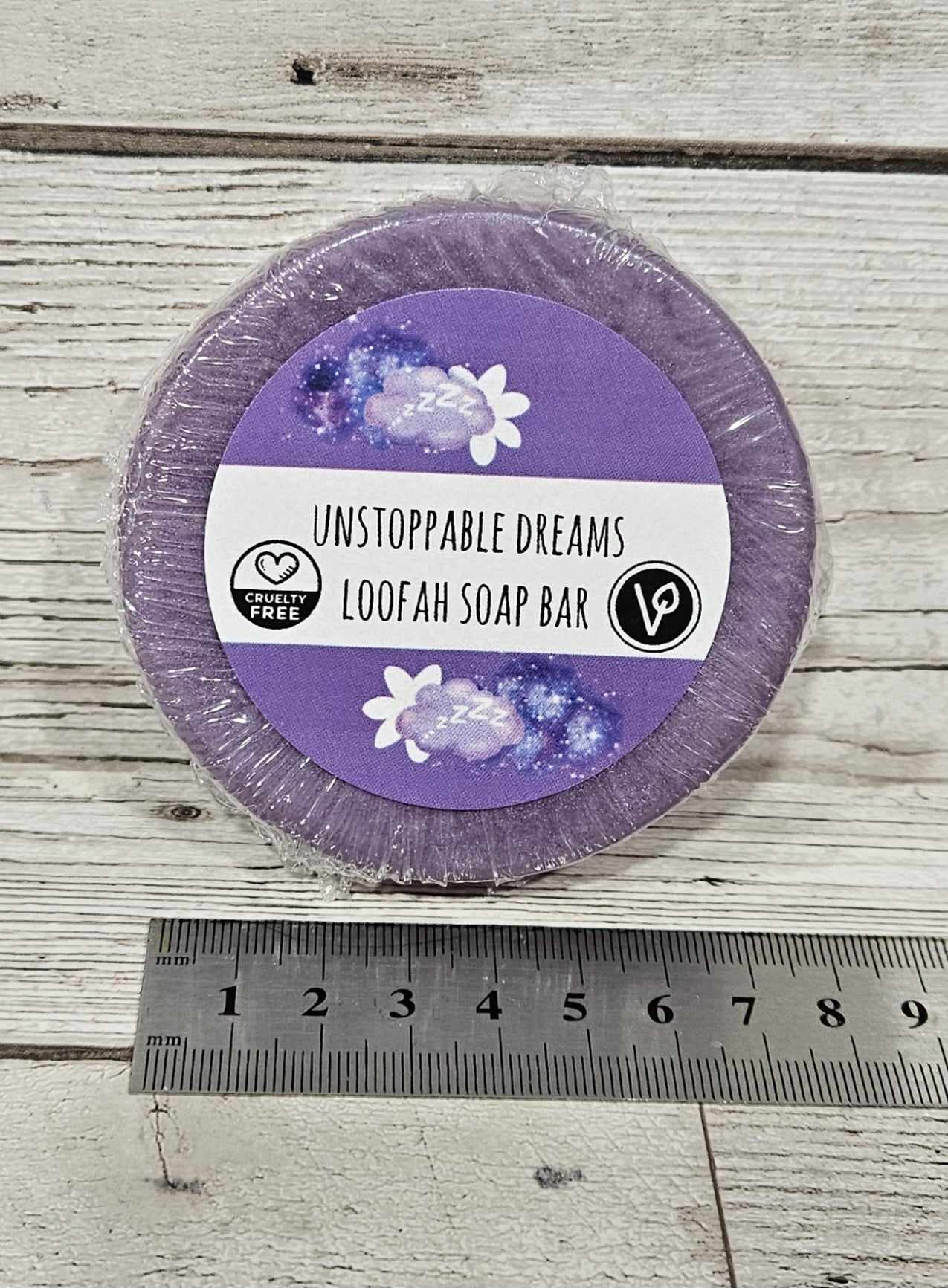 Unstoppable Dreams Loofah Soap Bar