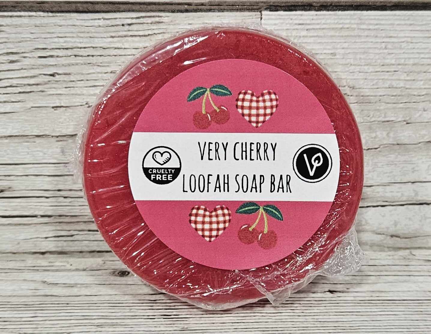 Very cherry Loofah Soap Bar