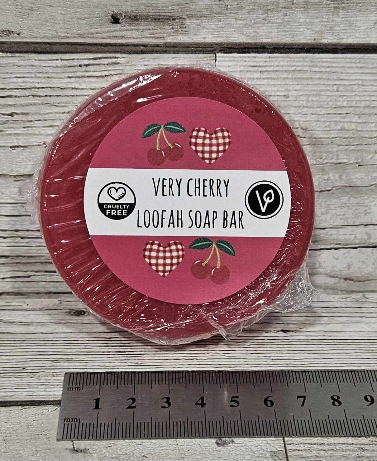 Very cherry Loofah Soap Bar