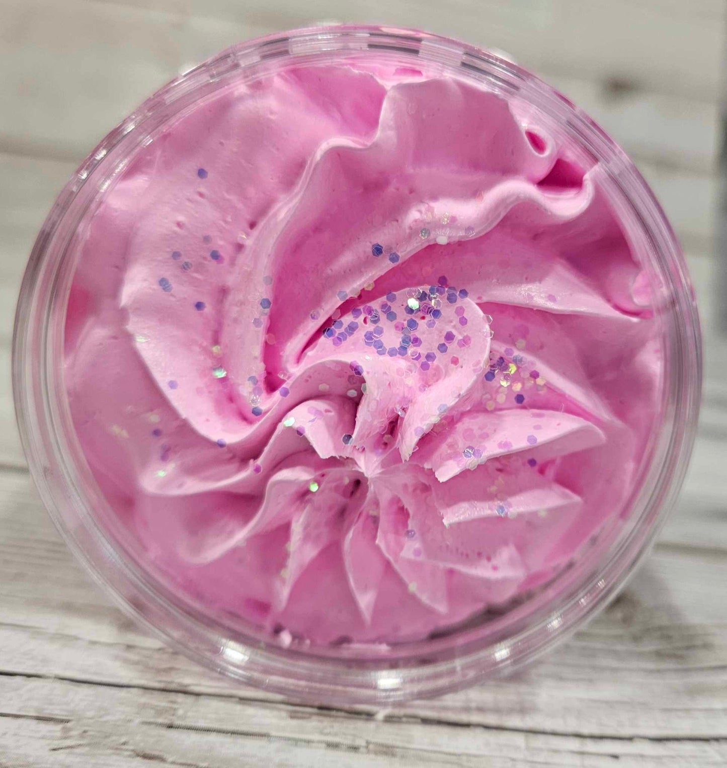 White Chocolate and Raspberry Whipped Soap Fluff