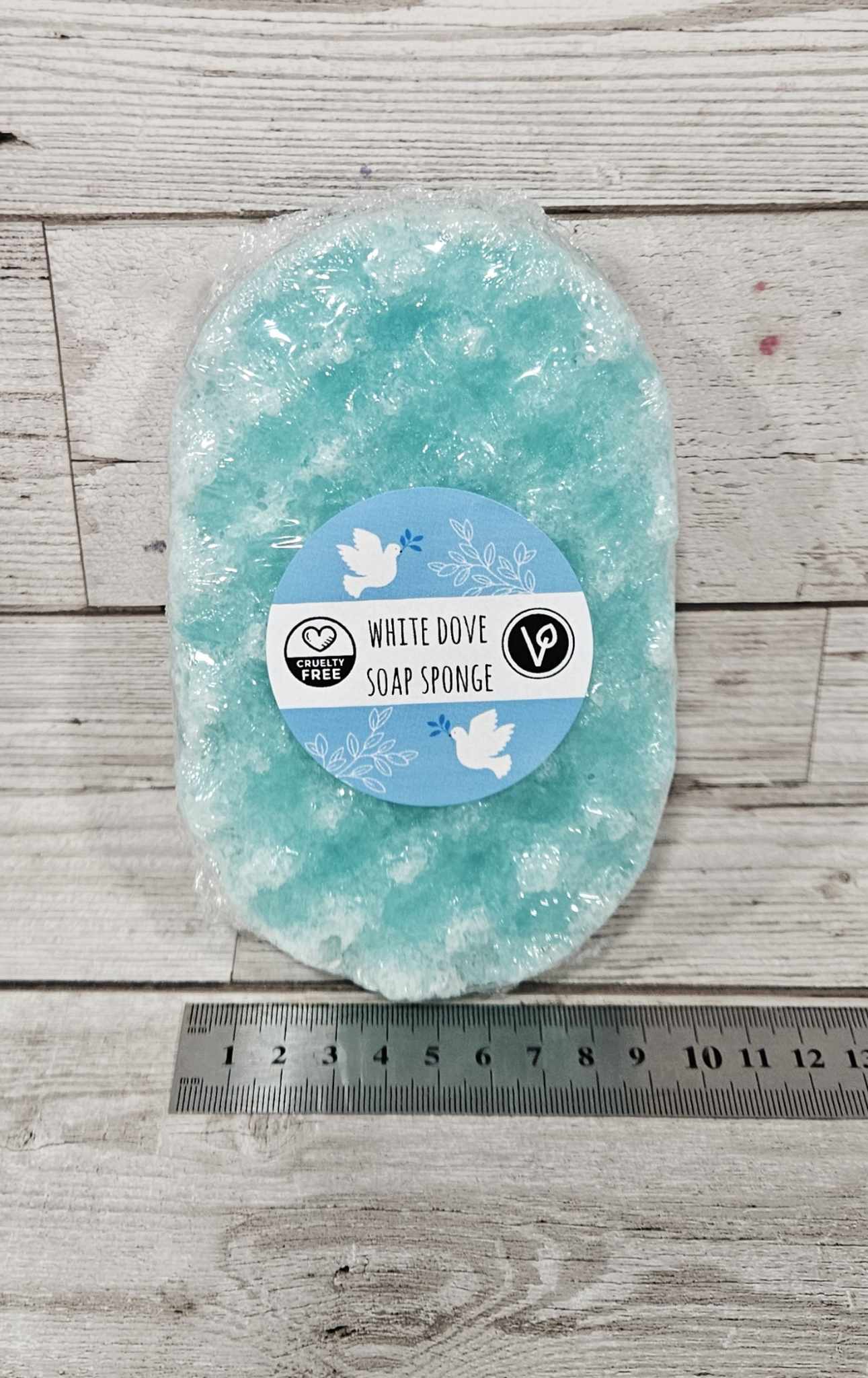 White Dove Exfoliating Soap Sponge