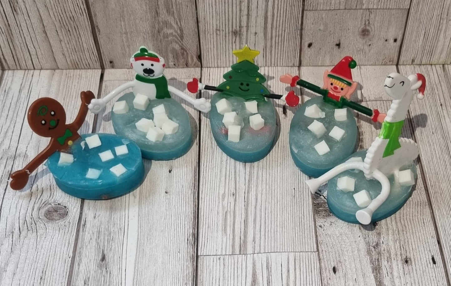 'Christmas Bendables' Soap