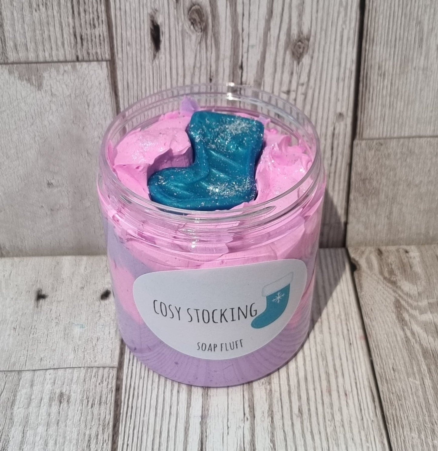 'Cosy Stocking' Soap Fluff