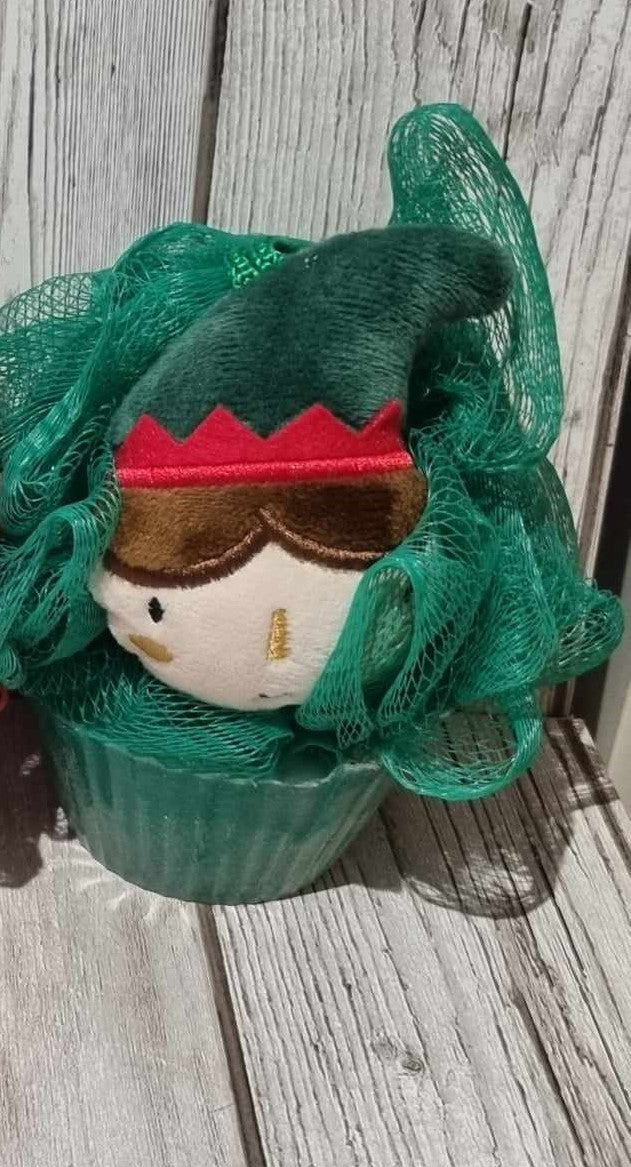 'Christmas Cuties' Shower Scrubbie