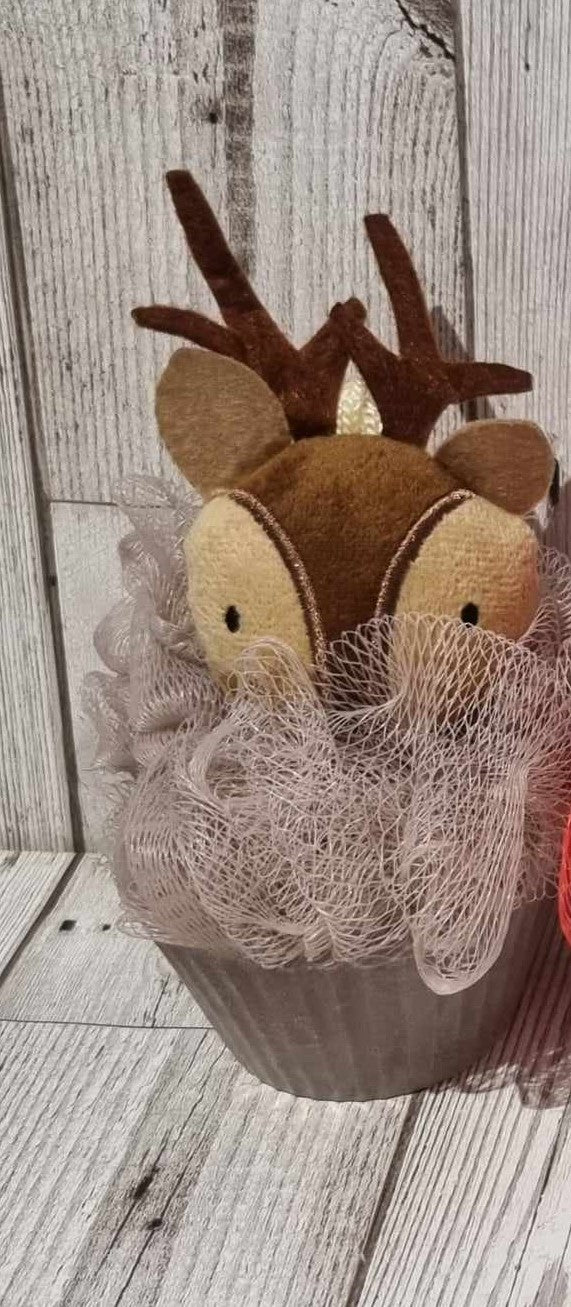 'Christmas Cuties' Shower Scrubbie