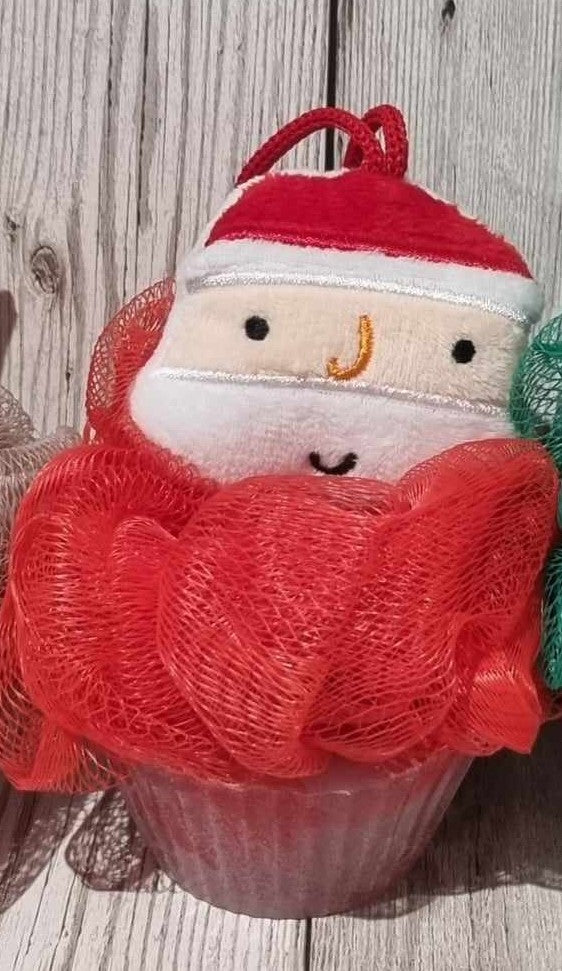 'Christmas Cuties' Shower Scrubbie