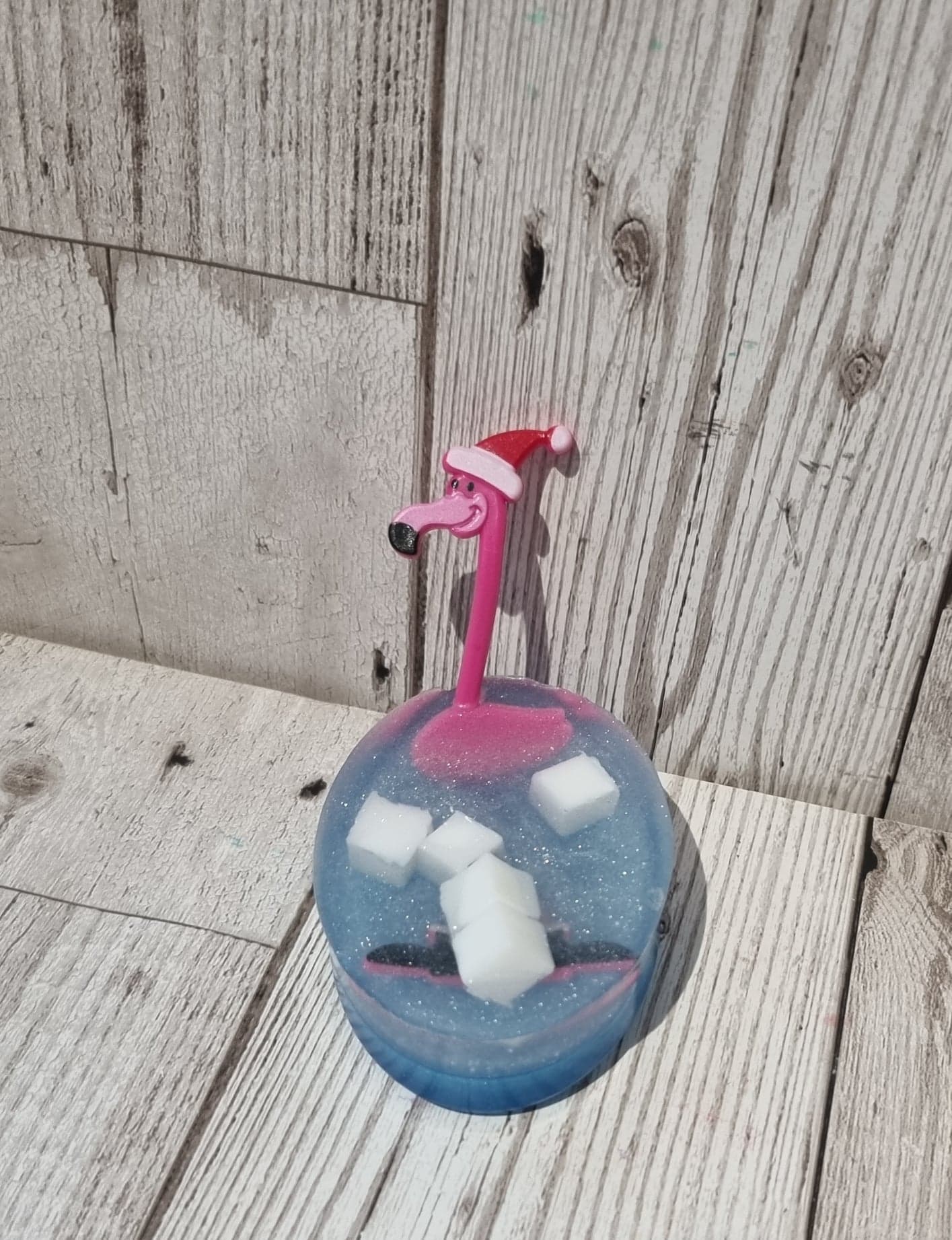 'Fabulously Festive Flamingoes' Bendables Soap