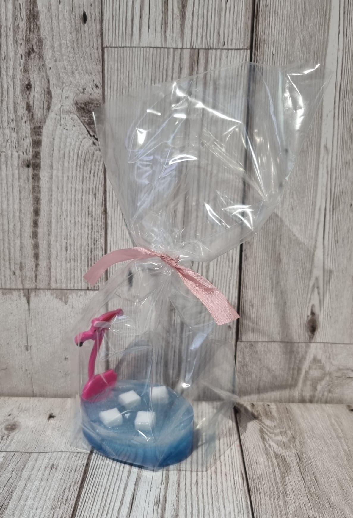 'Fabulously Festive Flamingoes' Bendables Soap
