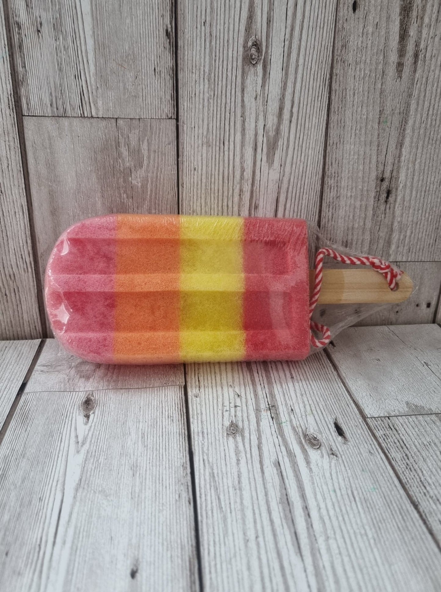 'Fruit Salad Ice Lolly' Soap Sponge