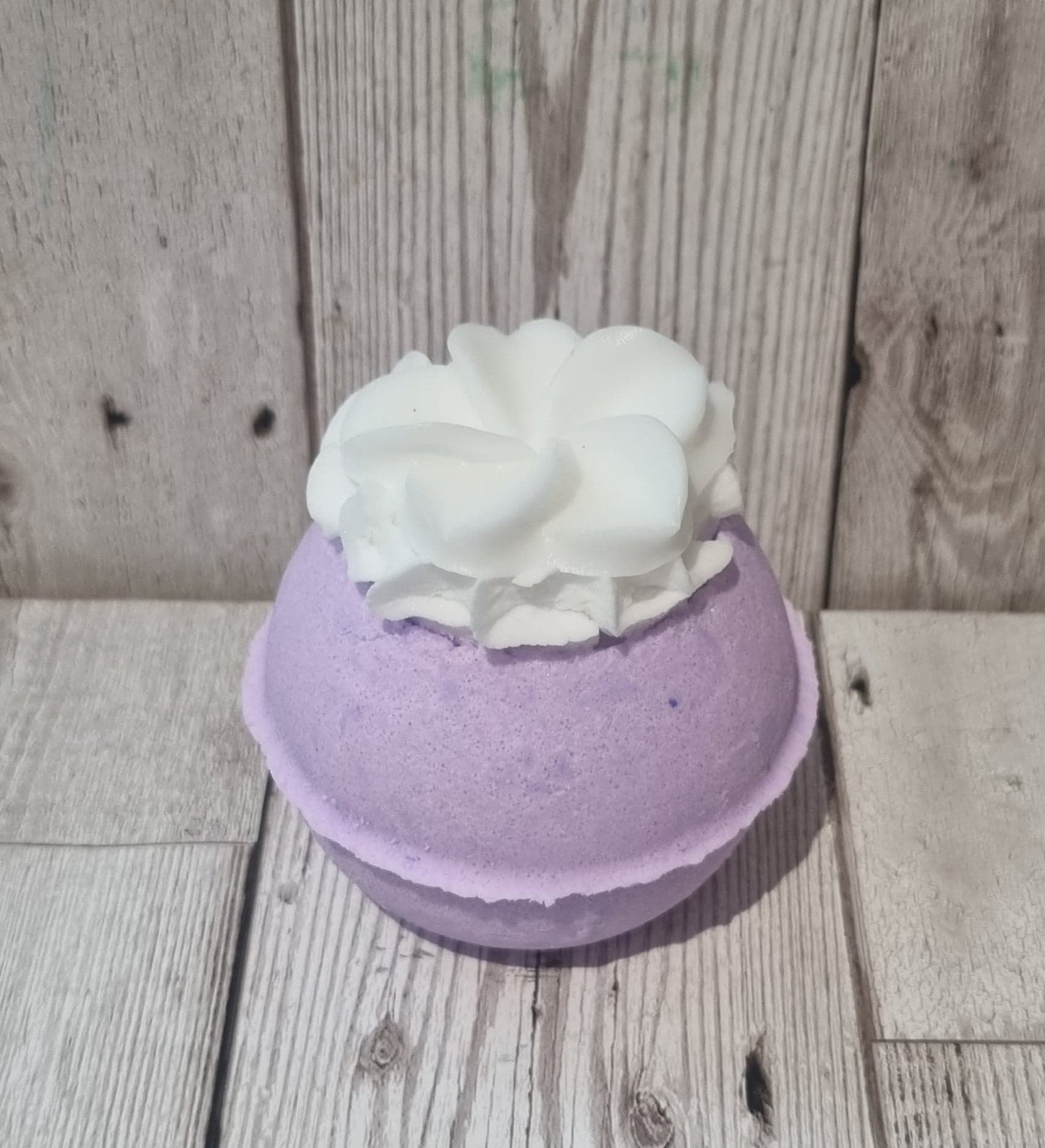 Lavender and Chamomile Whipped Top Bath Bomb