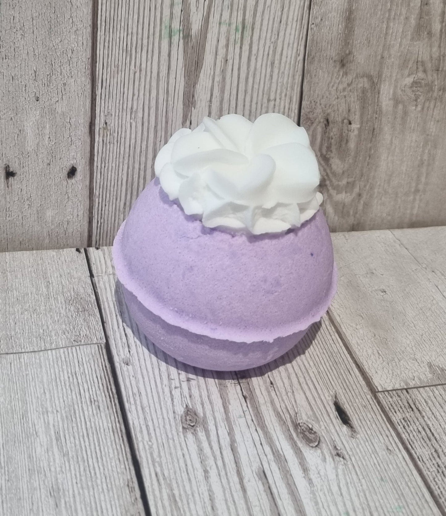 Lavender and Chamomile Whipped Top Bath Bomb