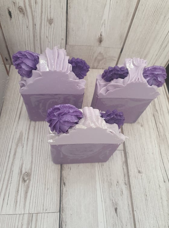 Lavender Bouquet Soap Bar