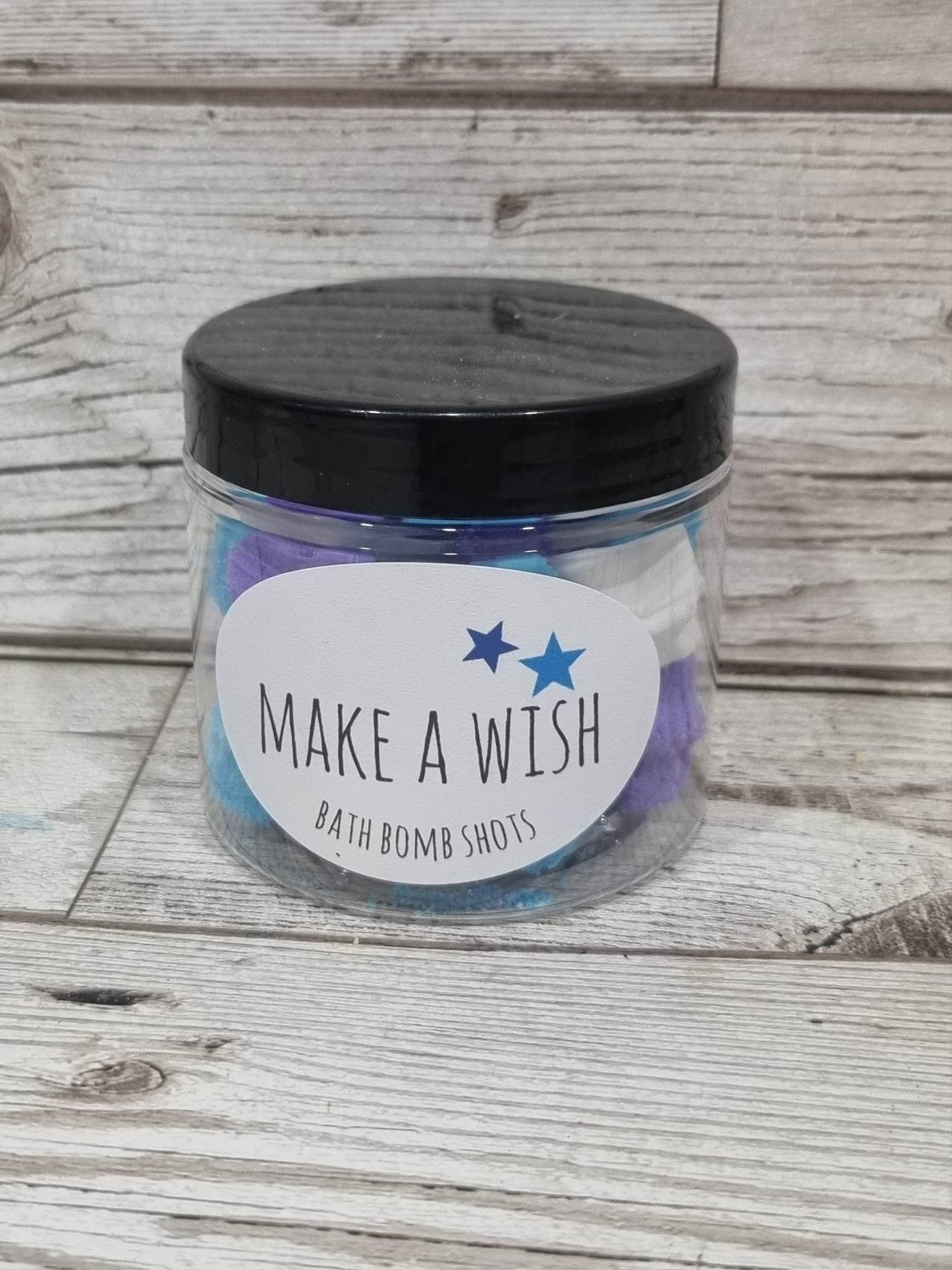 Make a Wish Bath Bomb Shots