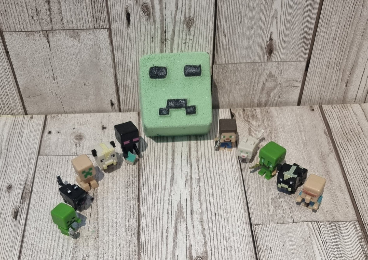 Mine Crft Toy Bath Bomb