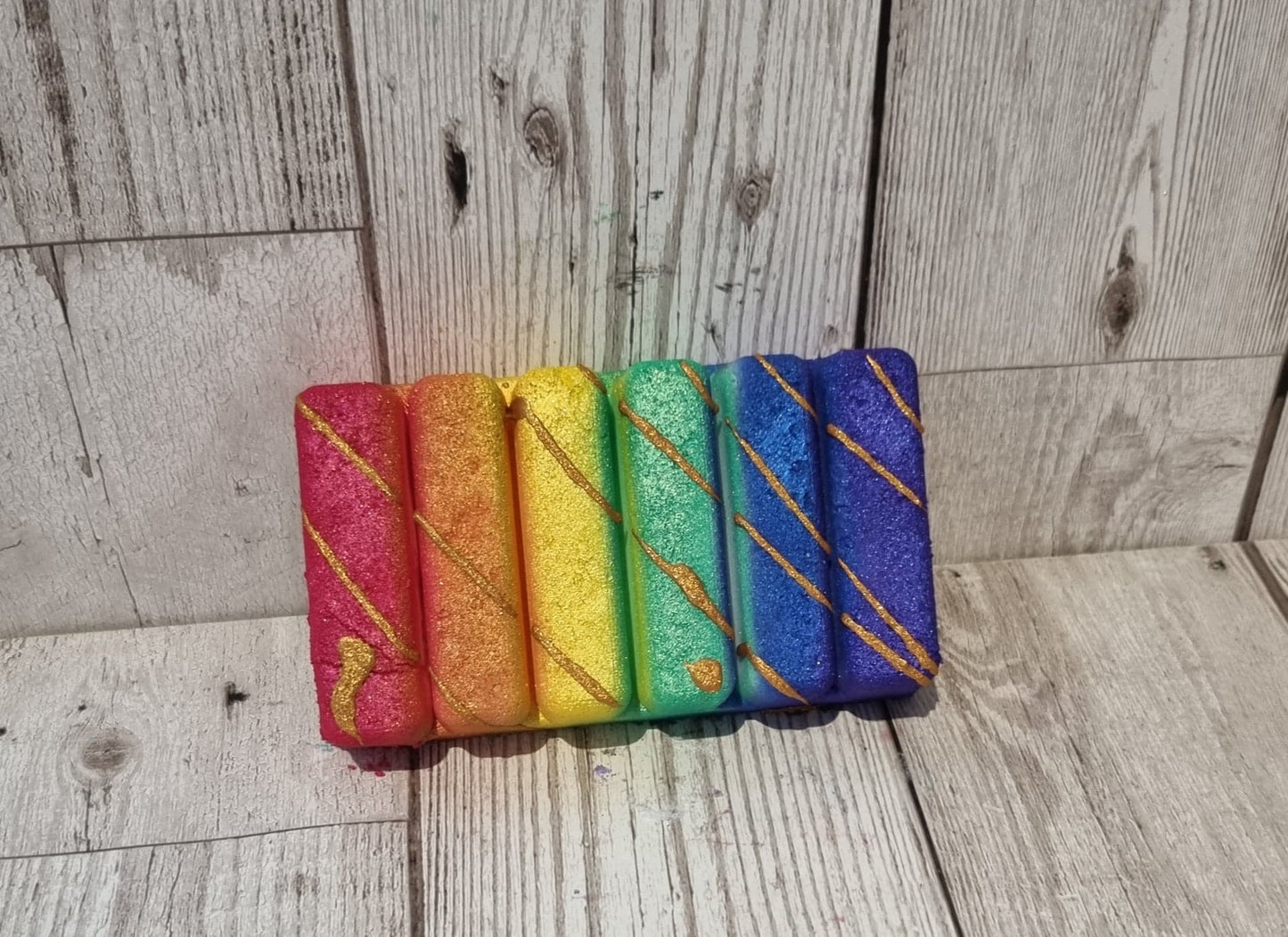 Rainbow Snap Bar Bath Bomb