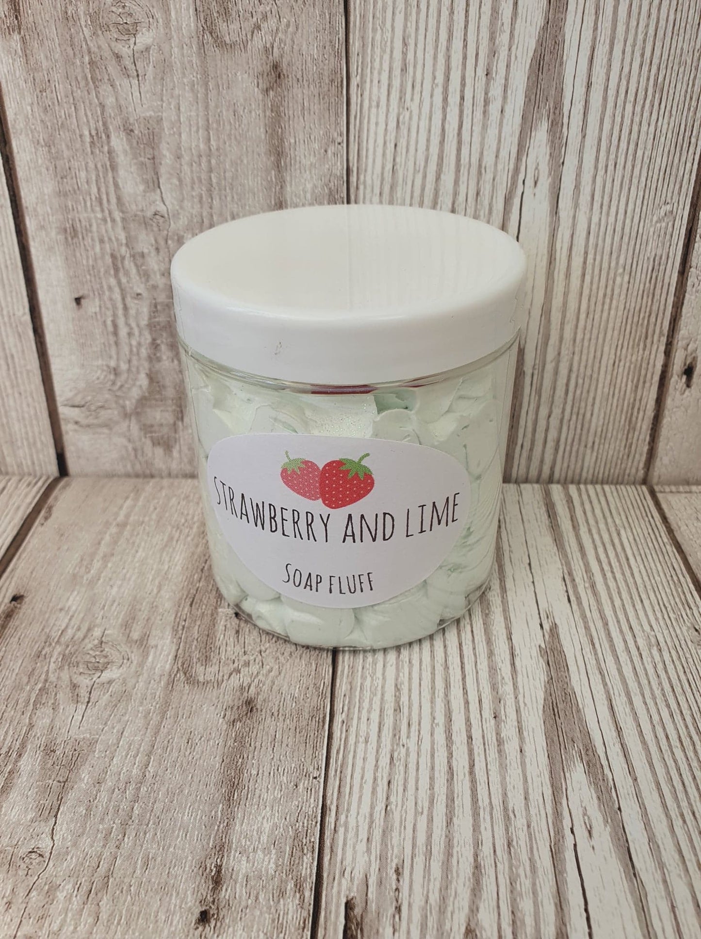 'Strawberry and Lime' Soap Fluff