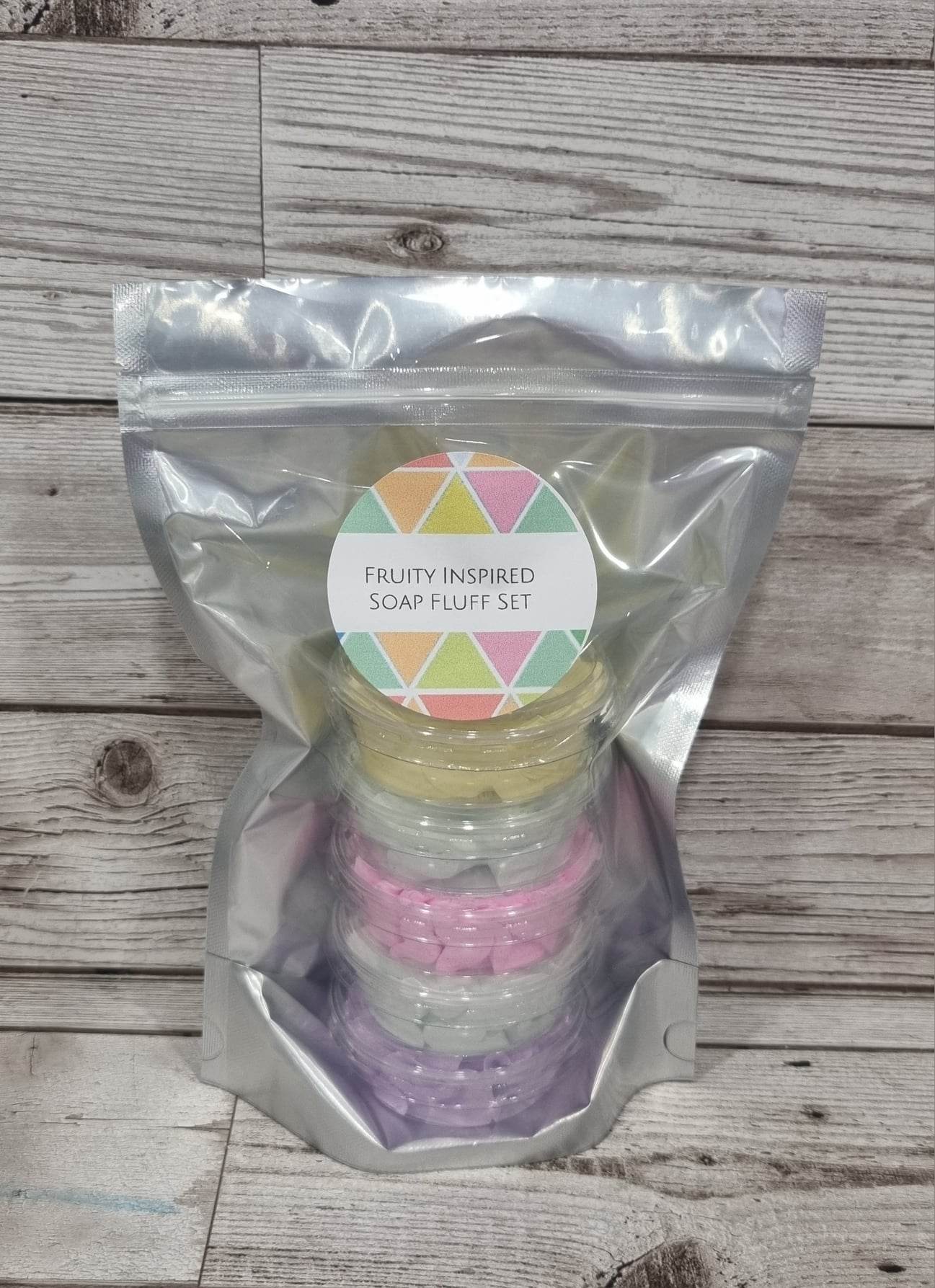 'Soap Fluff Travel Set'- Fruity Inspired