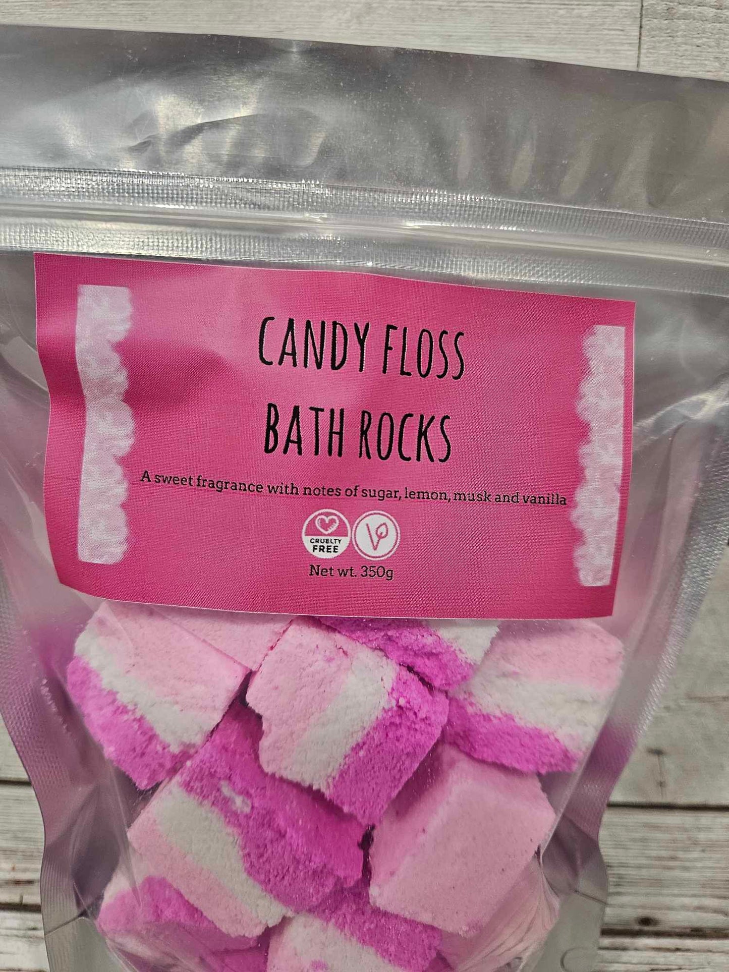 'Candy Floss' Bath Bomb Rocks