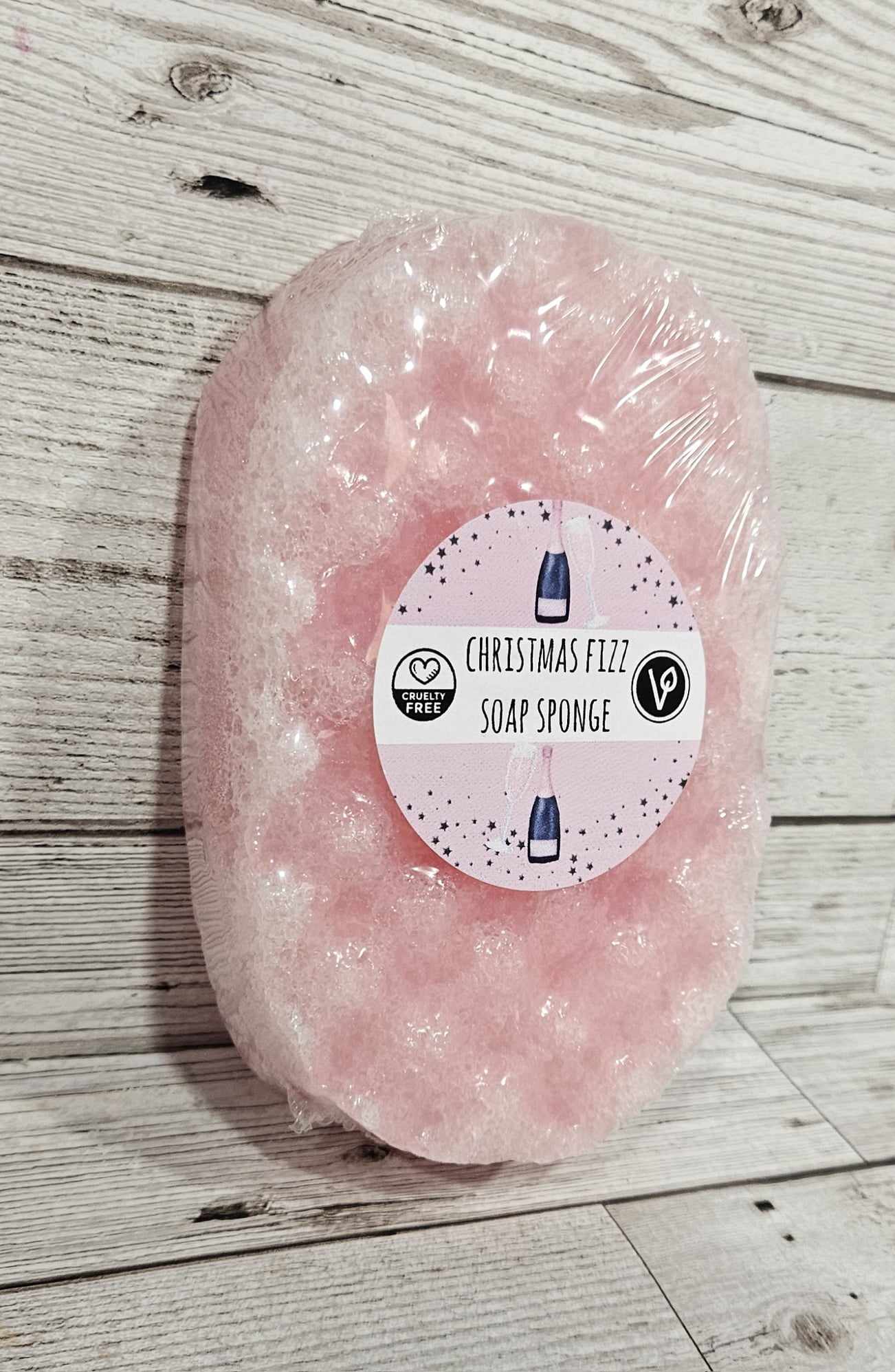 Christmas Fizz Soap Sponge