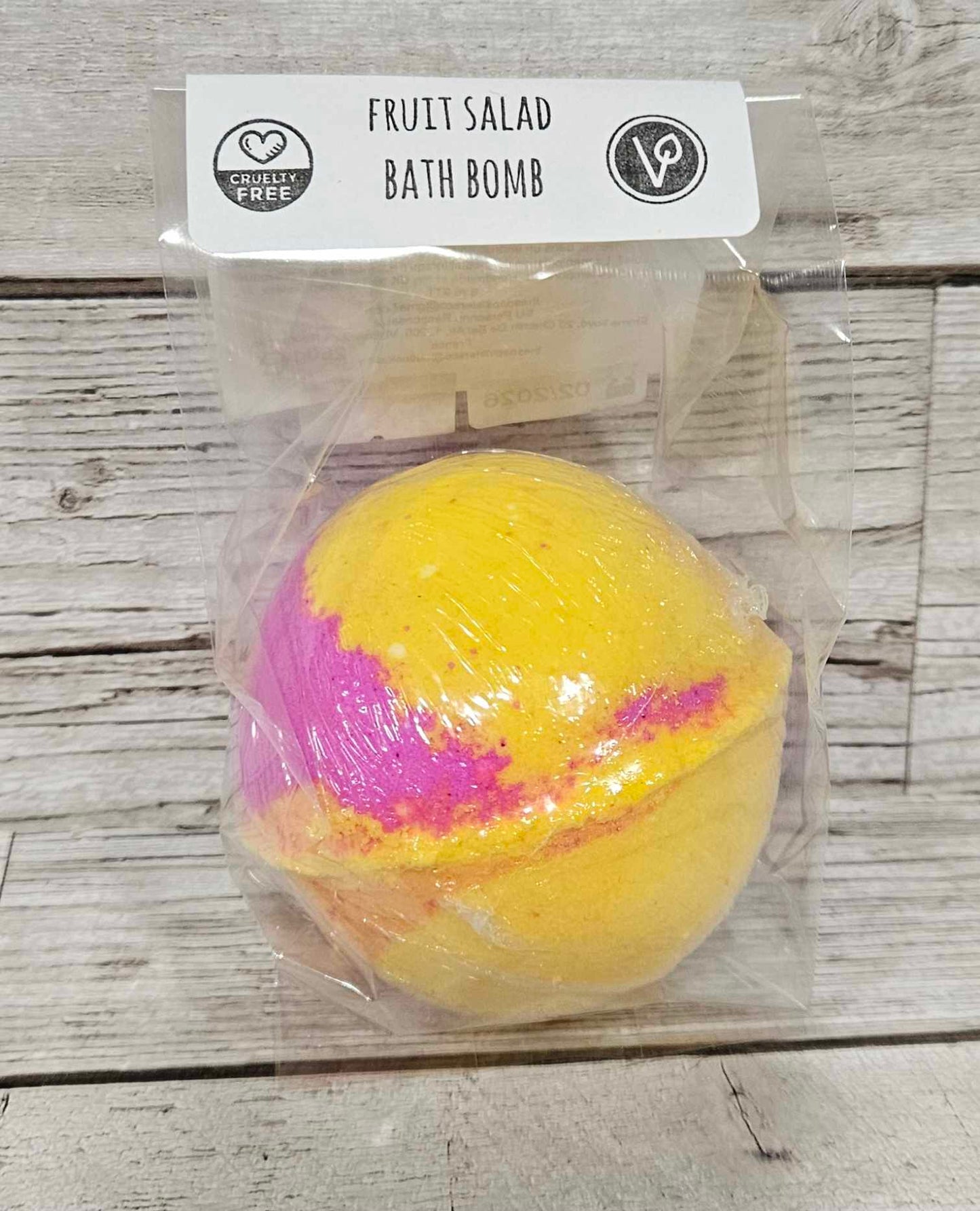 'Fruit Salad' Jumbo Round Bath Bomb-260g