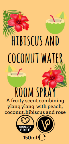 'Hibiscus and Coconut Water' Room Spray-150ml