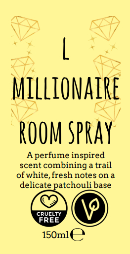 L Millionaire Room Spray-150ml