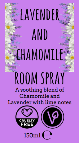 'Lavender and Chamomile' Room Spray-150ml