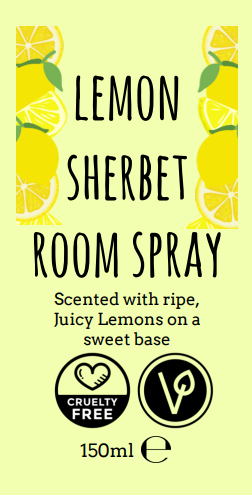 'Lemon Sherbet' Room Spray-150ml